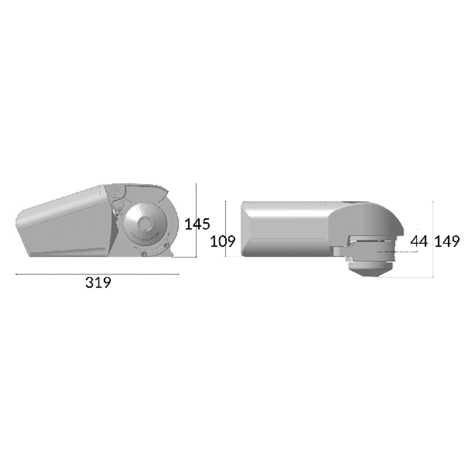 Lofrans Razza ankerspel 12V 800W DIN 766 8 mm kätting