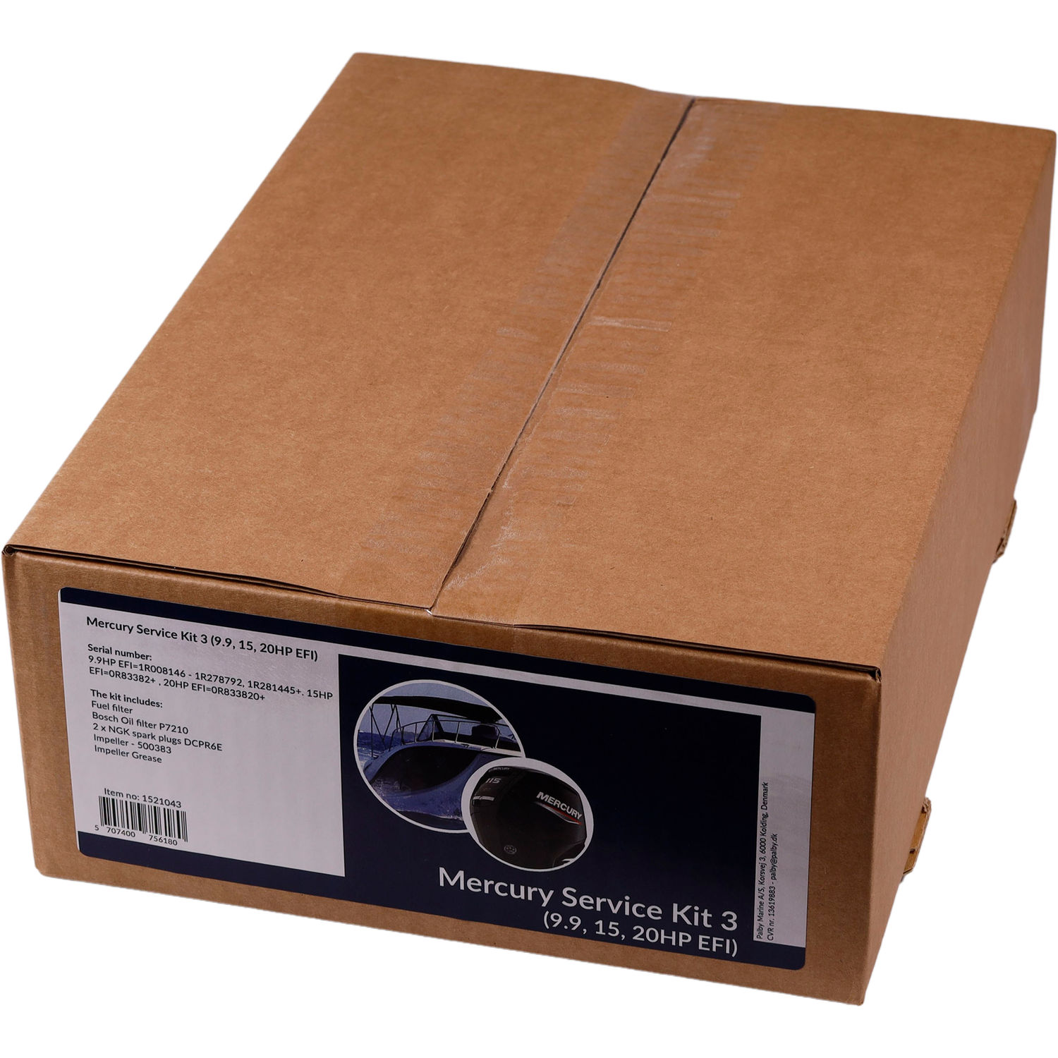Mercury Servicekit 3 (9.9, 15, 20HK EFI)