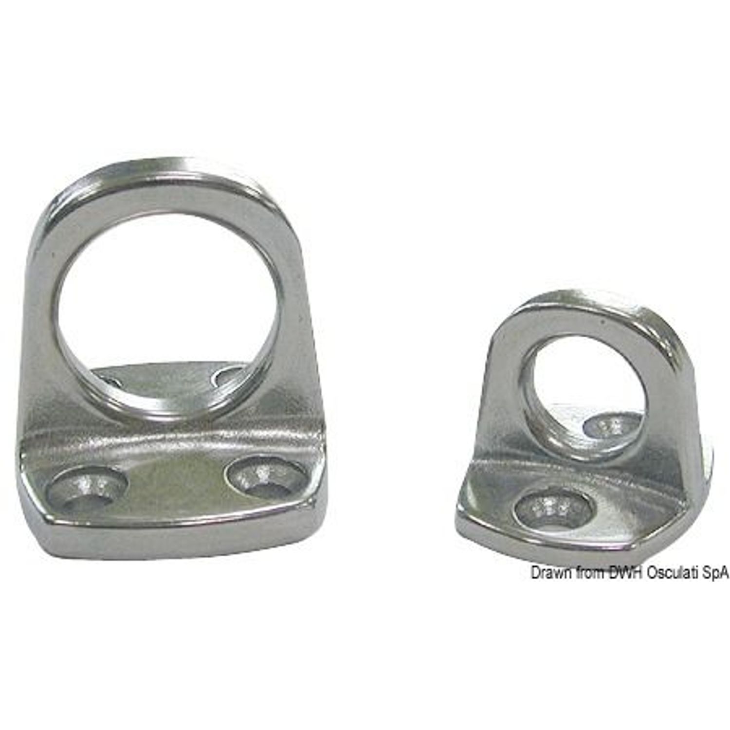 Fenderring AISI316 46x38 mm