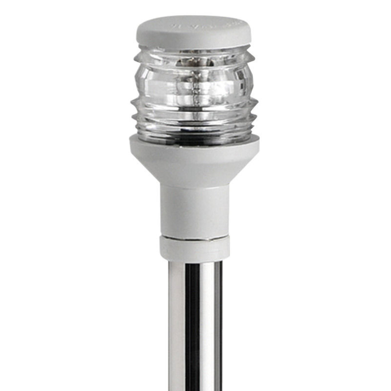 Compact fällbar mast 60 cm 360° ankarlanterna vit