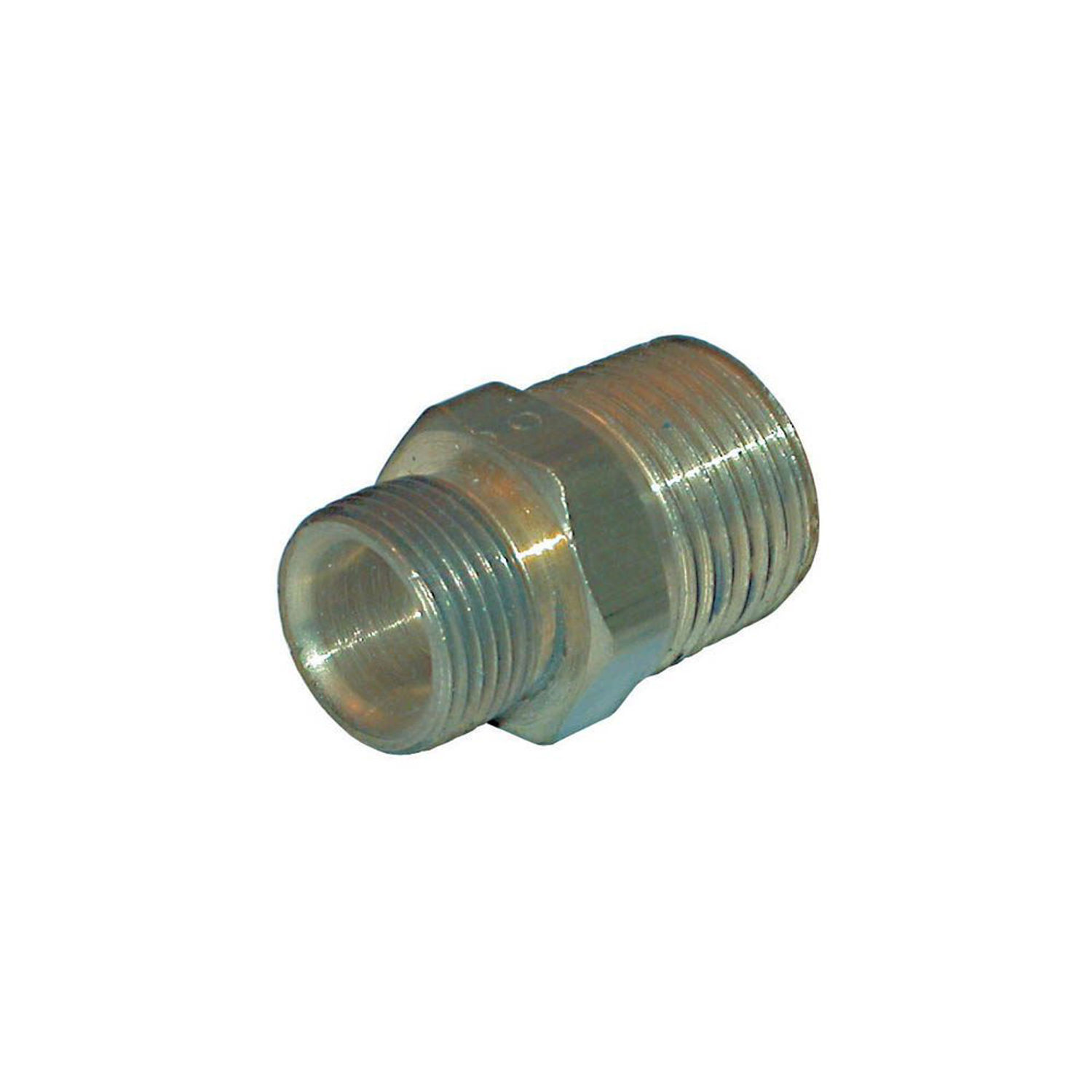 Rett nippel 9/16-24 - 3/8" NPT