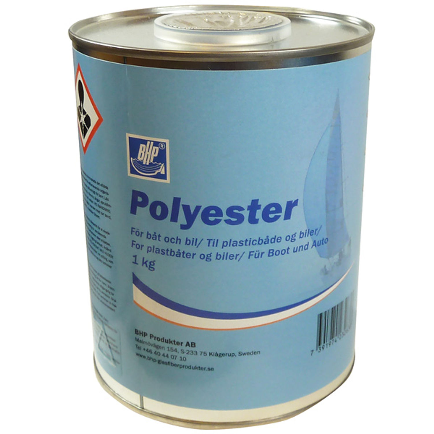 BHP polyesterplast uten herder
