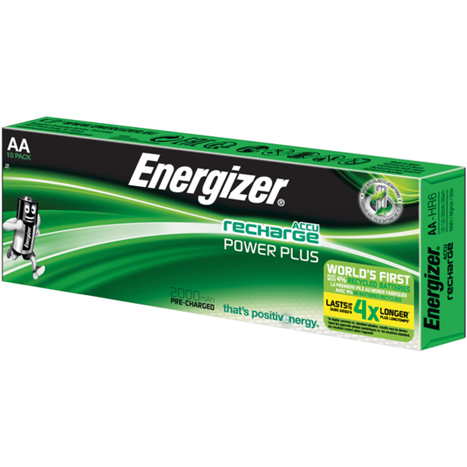 Energizer ladattava power plus AA 2000 mAh 10 kpl Energizer ladattava power plus AA 2000 mAh 10 kpl