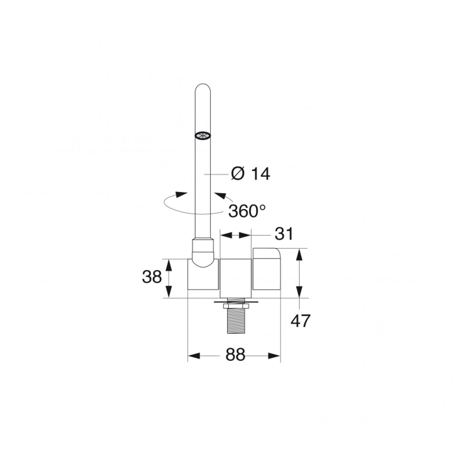 Barka RR4100 Blandebatteri 