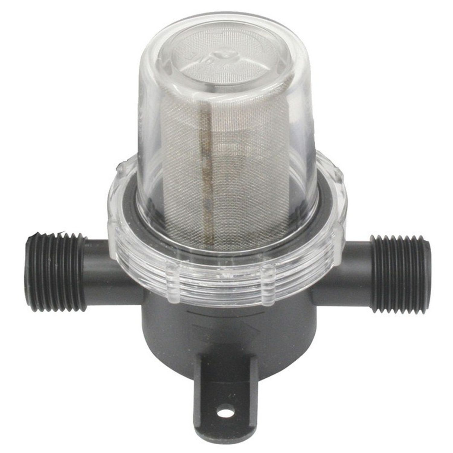Vandfilter in-line med fin rf si, ø12mm gevind