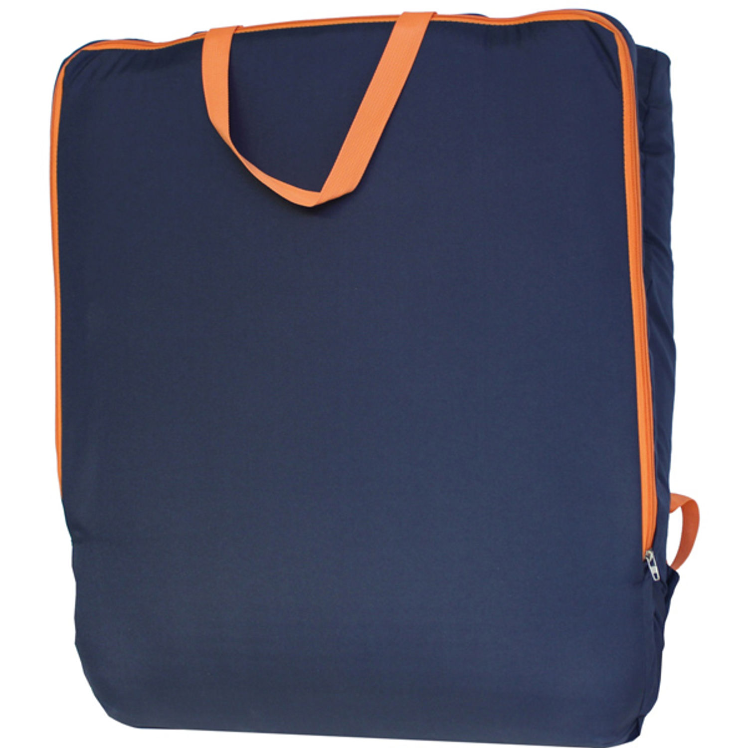 1852 Kokoontaitettava istuin Comfy Big, tummansininen/oranssi