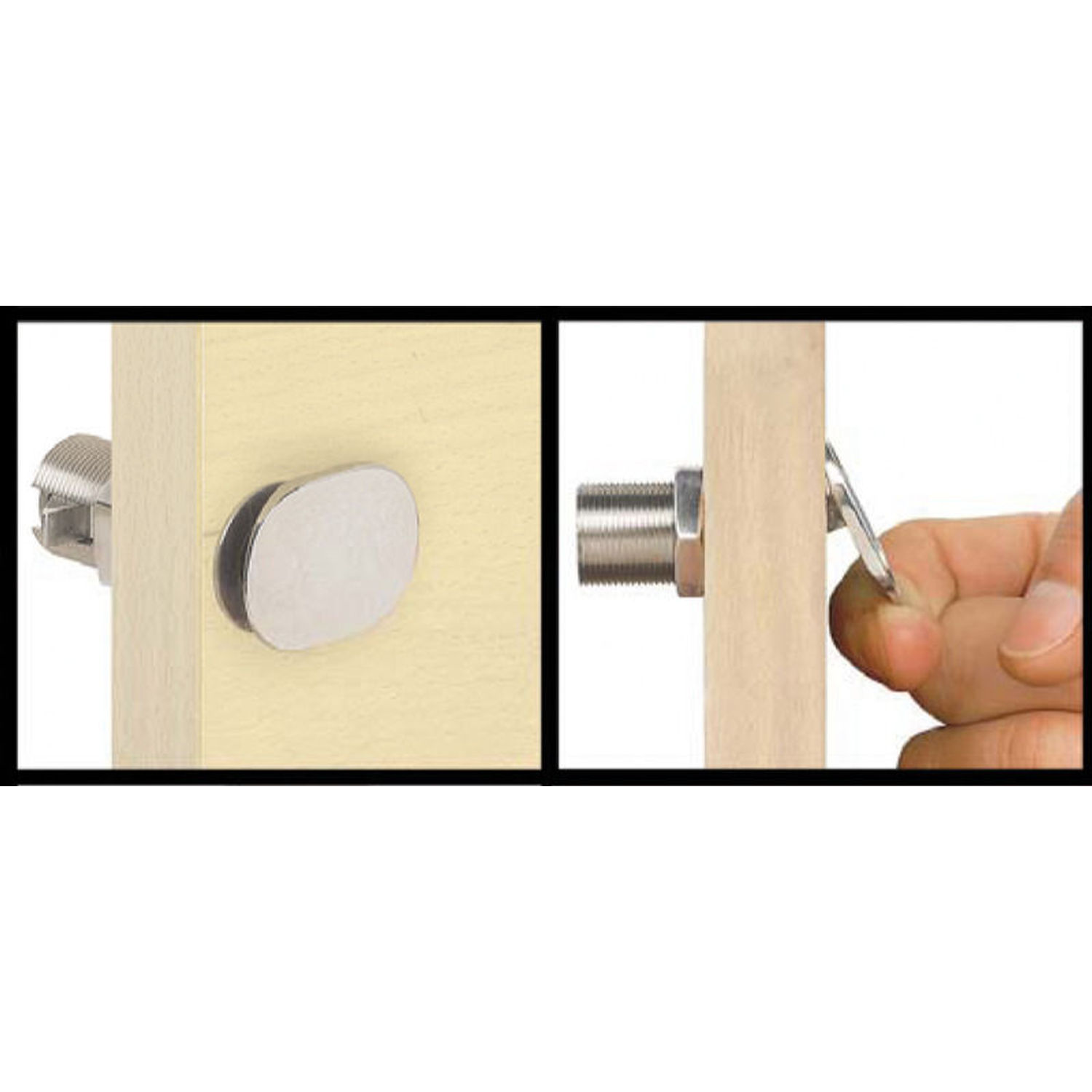 Flush Lock oval Typ A magnetisk
