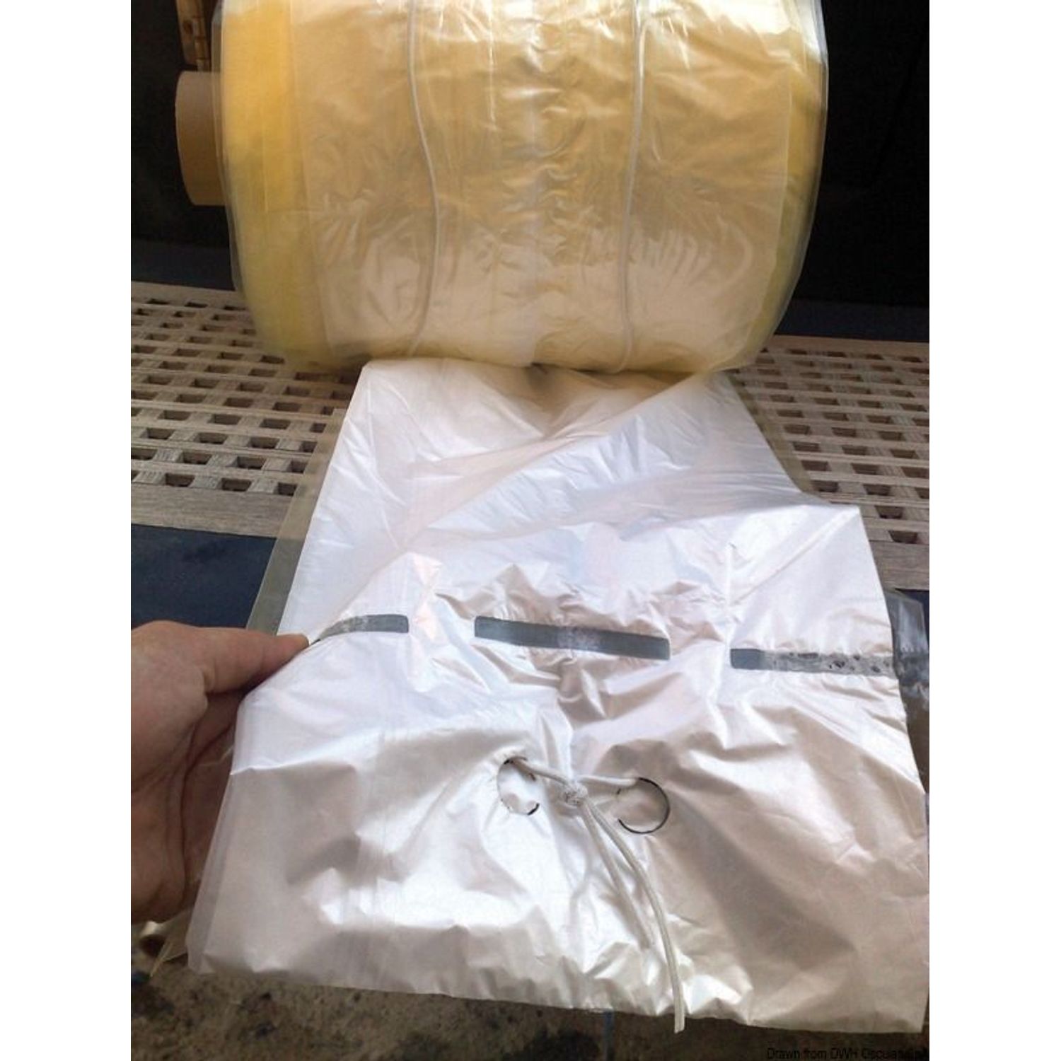 INDOOR polyetenpresenning 8 x 50 m