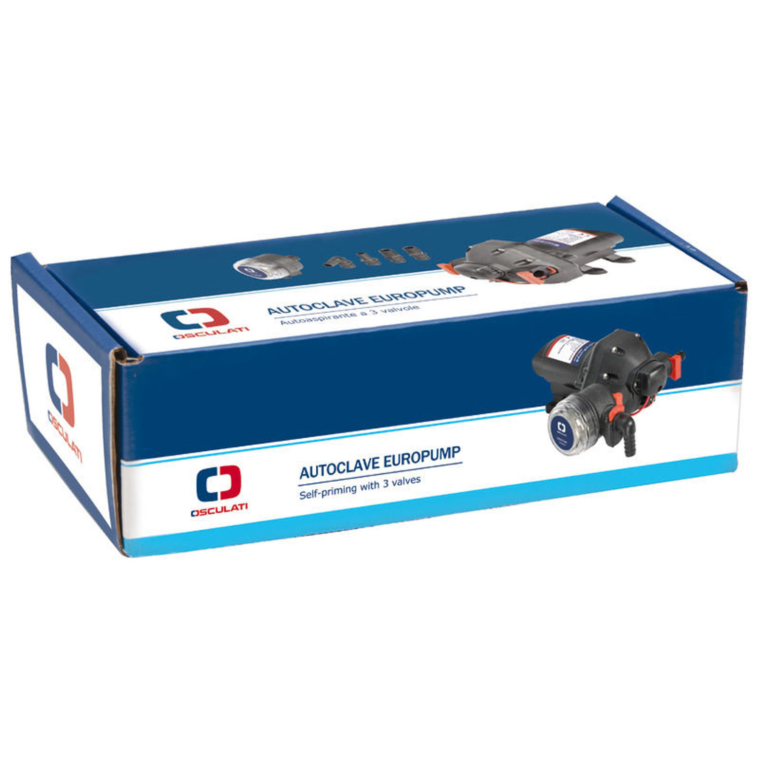 Europump11 3-membrans ferskvannspumpe 11 l/m 12V