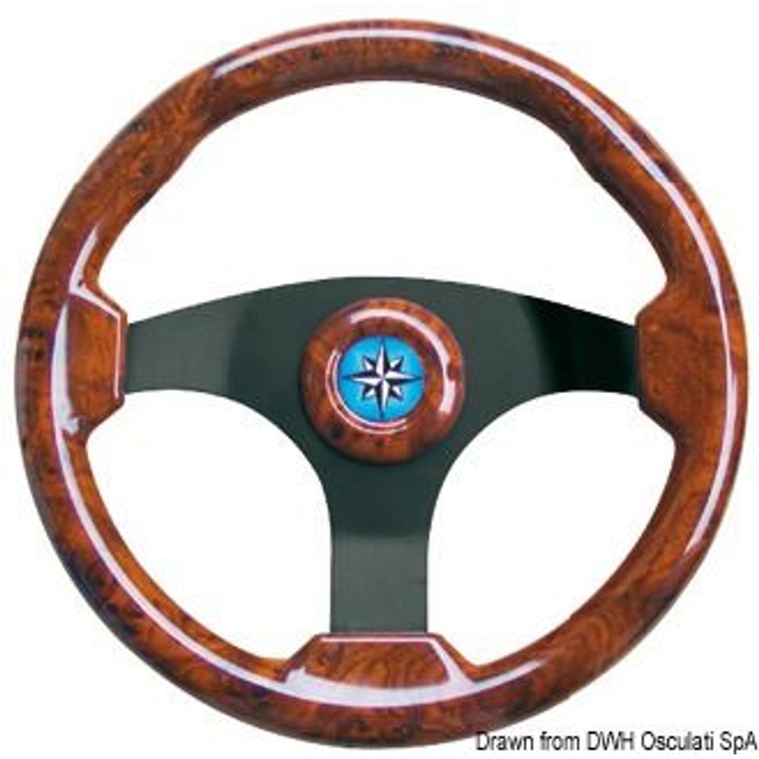 Technic ratt root coated/svart 350 mm