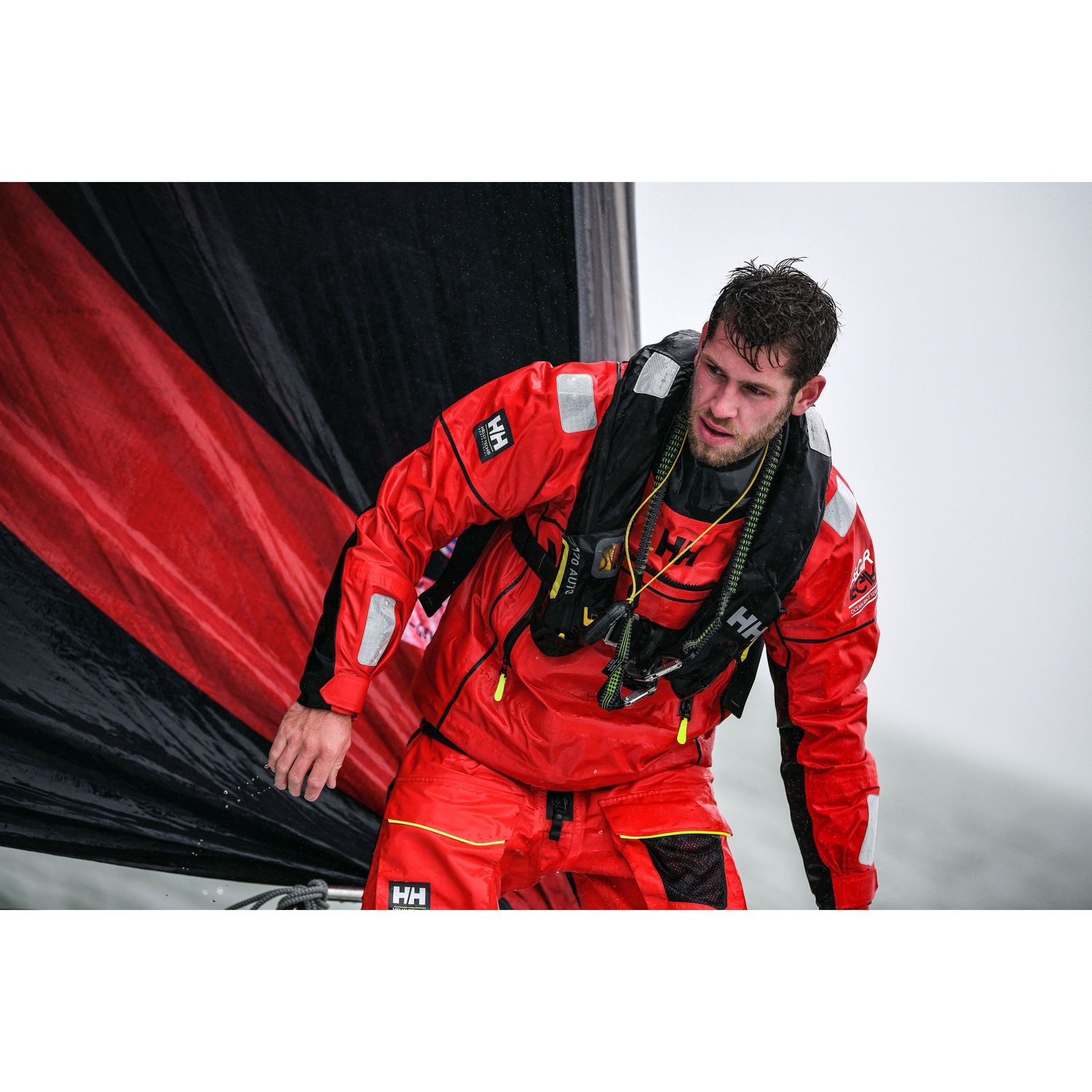 Helly Hansen Aegir Ocean Selerbukser Herre Rød