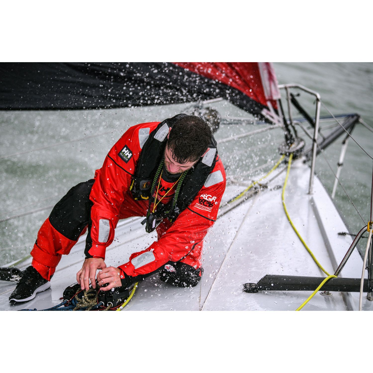 Helly Hansen Aegir Ocean Selerbukser Herre Rød