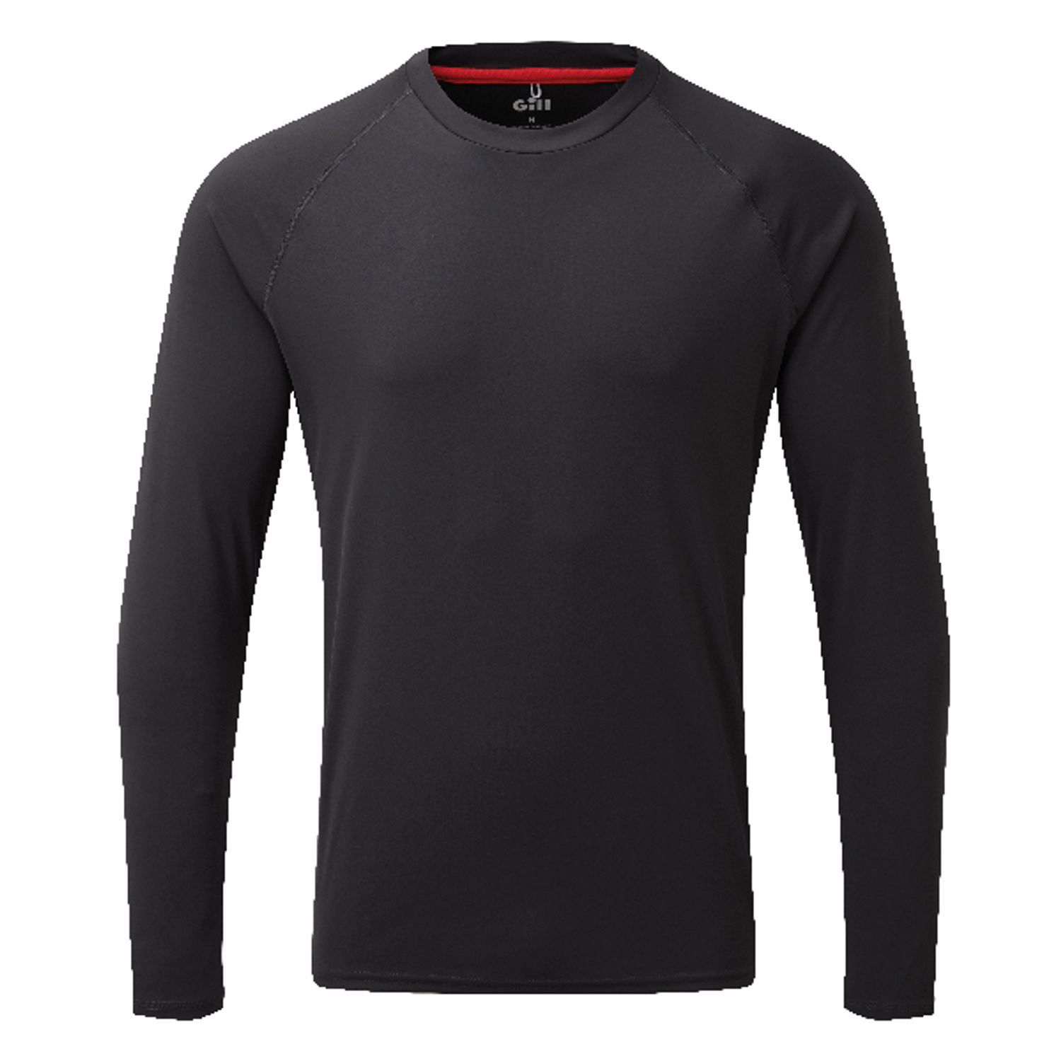 Gill UV011 Men's UV Långarmad Tec T-Shirt  Charcoal