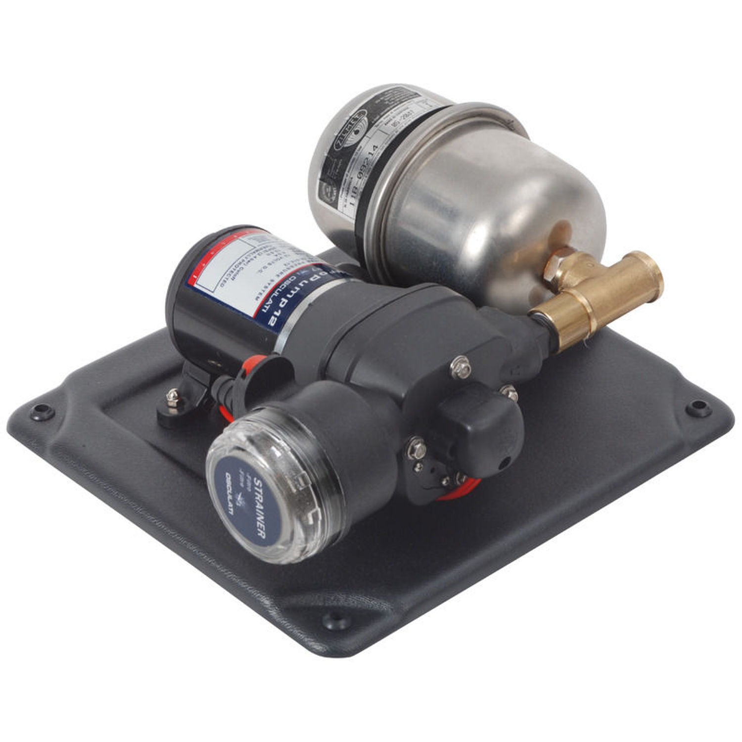 Europump ferskvandspumpe + akkumulatortank 12 l/m 12 V
