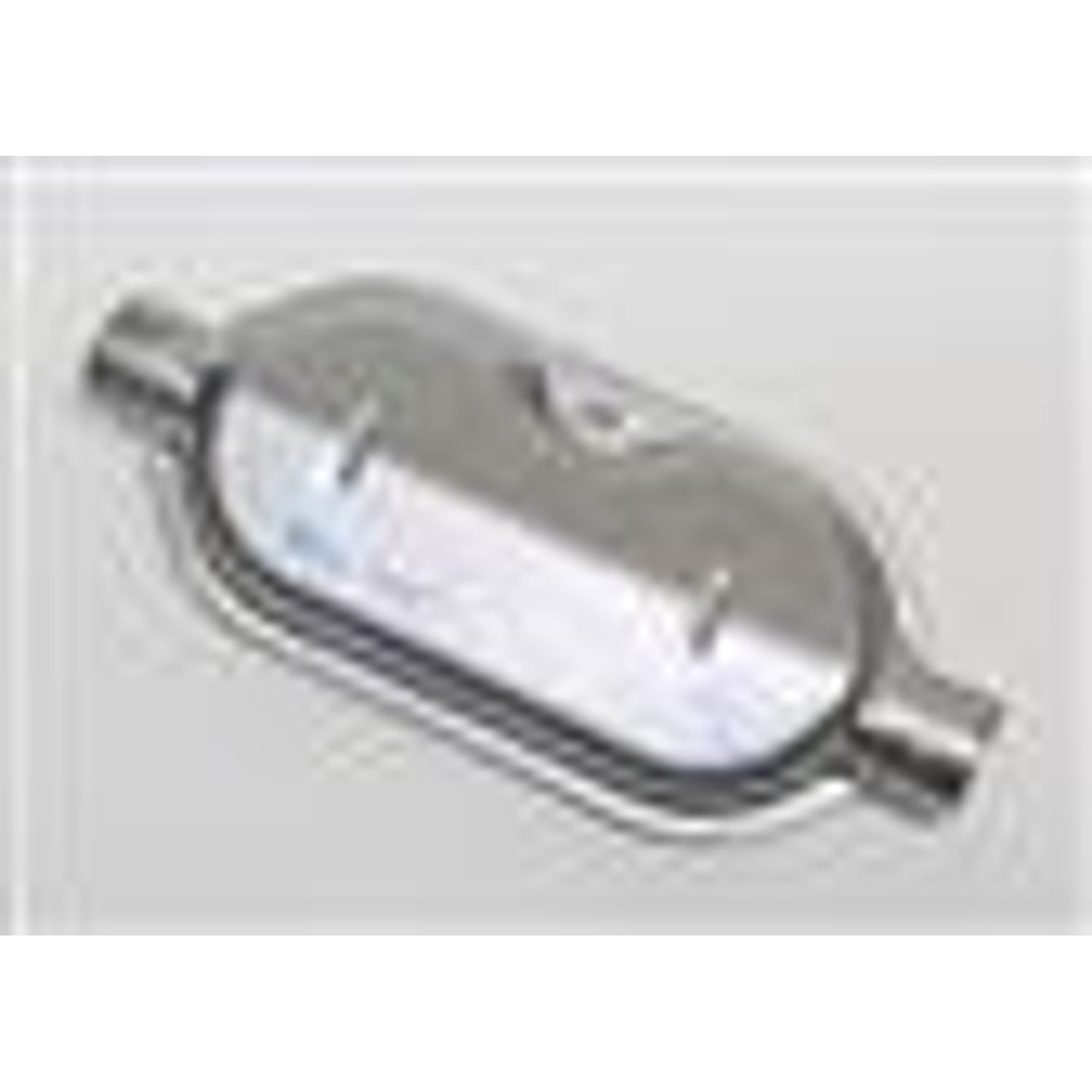 Eksos med lyddemping. D7W 251807/D9W/Hyd