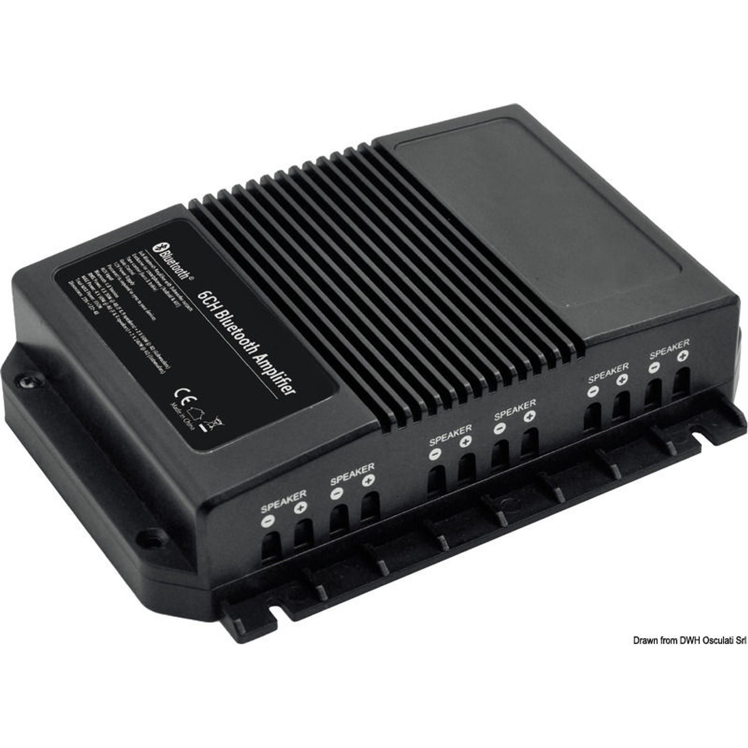 Bluetooth-vahvistin 4 kanavaa / 2 subwooferia