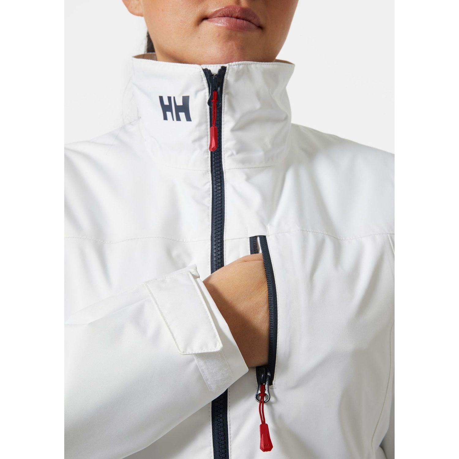 Helly Hansen Crew 2.0 naisten purjehdustakki valkoinen