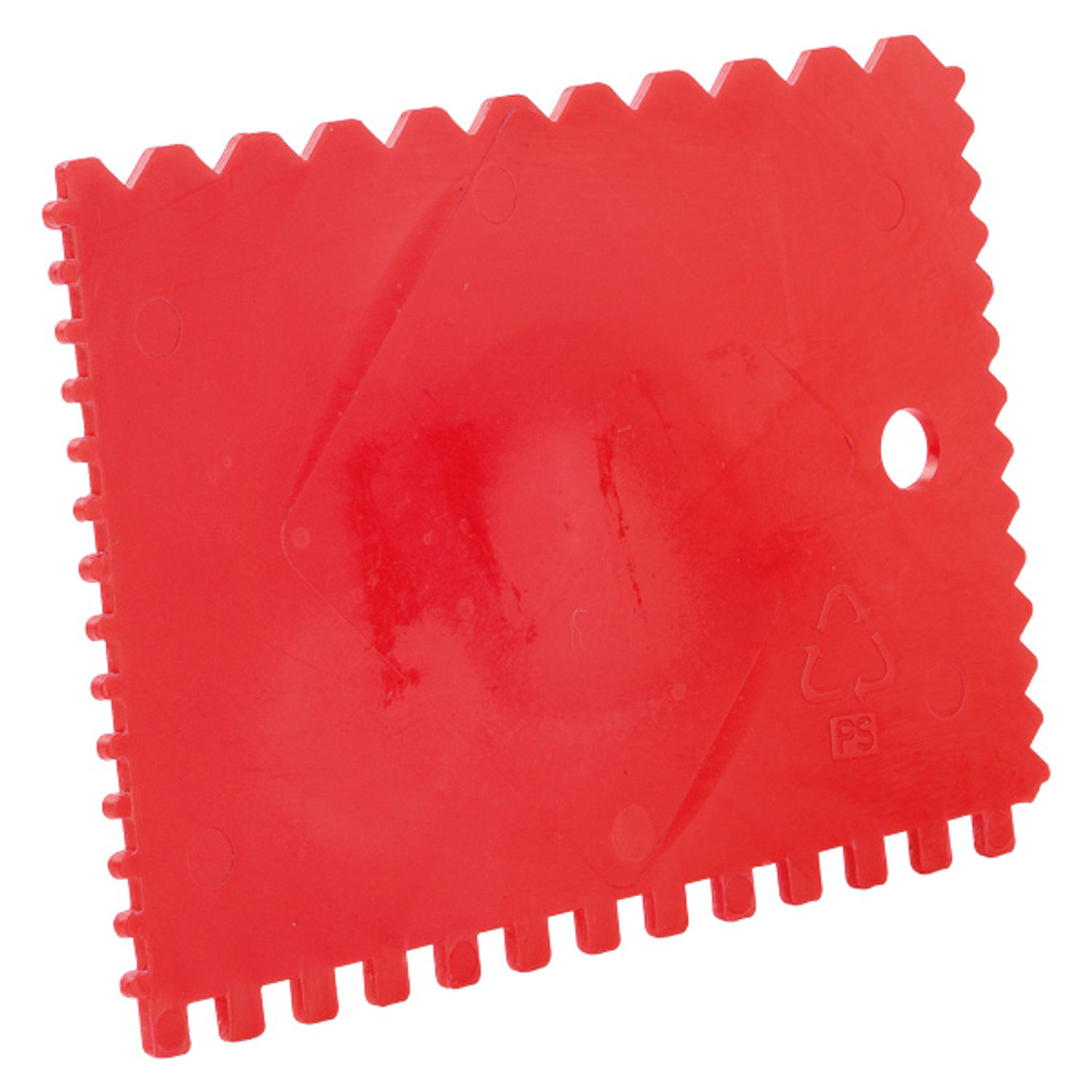 PL hammastettu lastauslasta punainen 90 x 13 mm