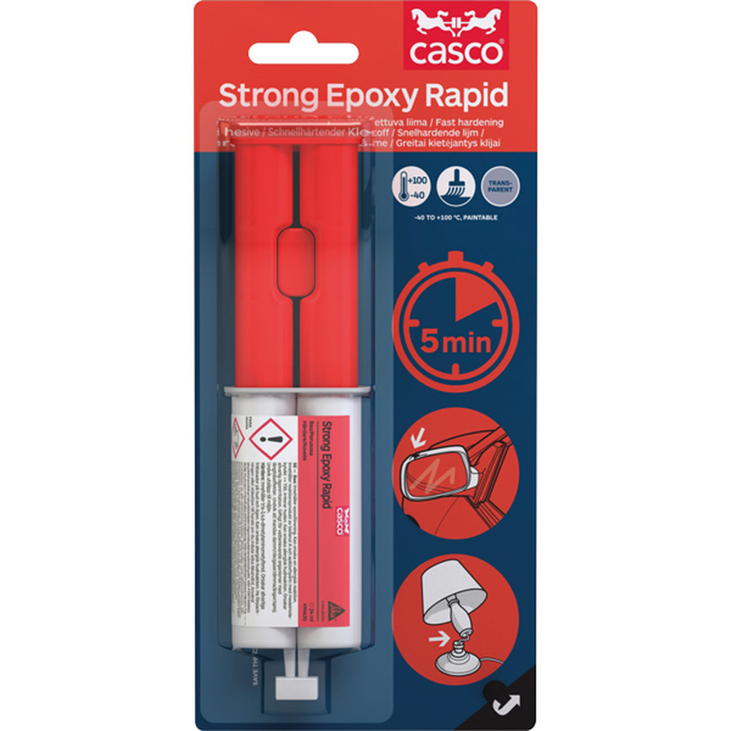 Casco Strong Rapid Epoxylim 12 x 2 ml