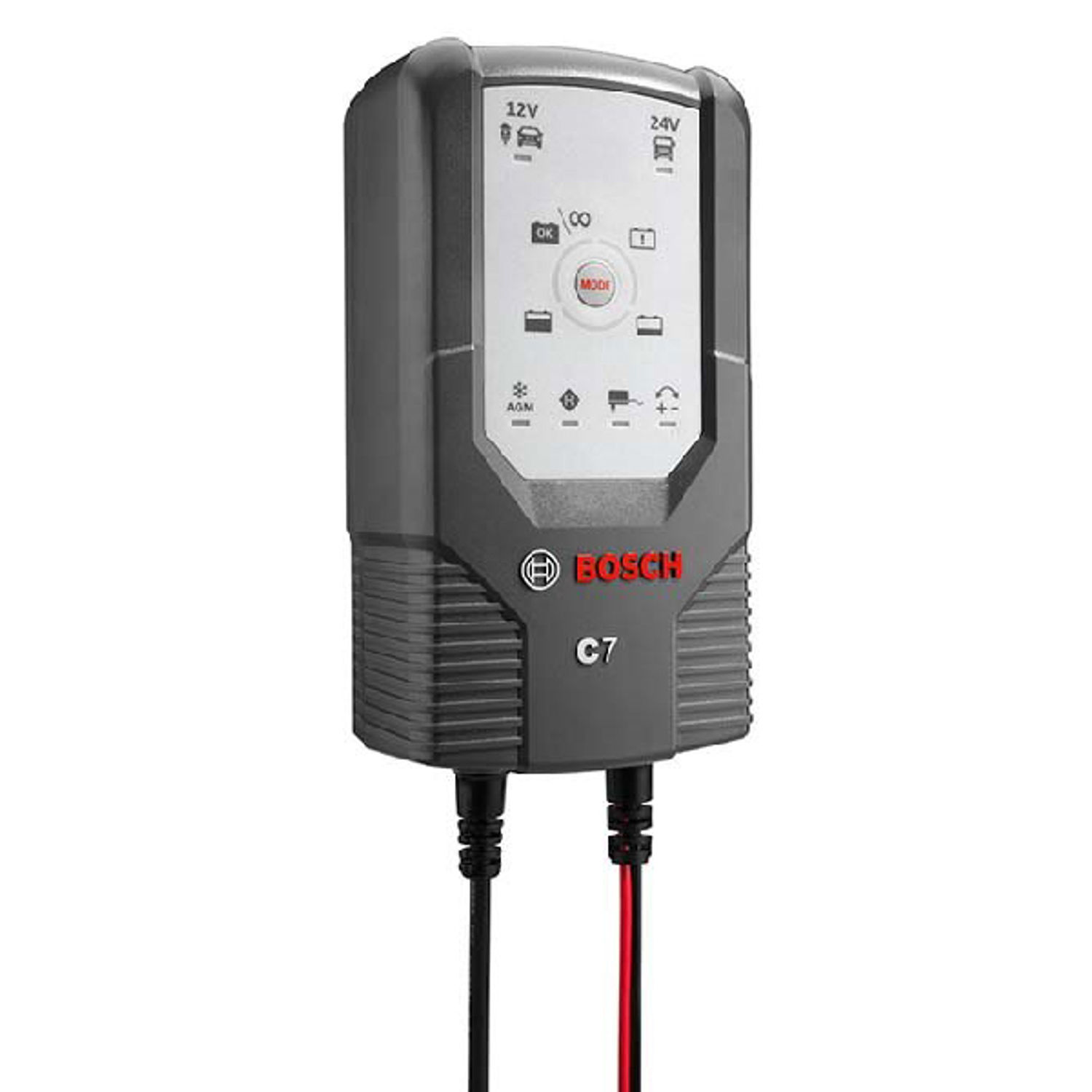 Bosch lader C7, 12/24V 7AH