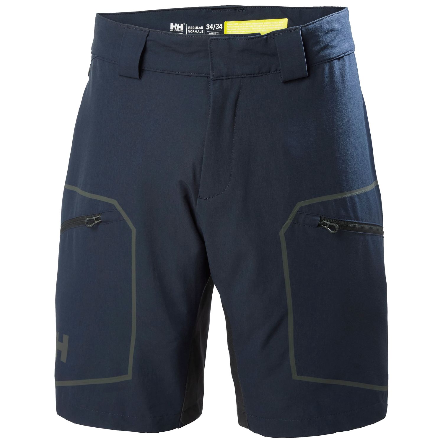 Shortsit Helly Hansen Miesten HP Racing Deck Shortsit Navy