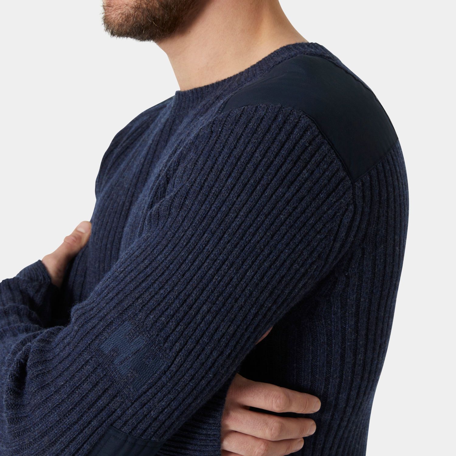 Strikket Genser Arctic Rigging Sweater Herre Navy