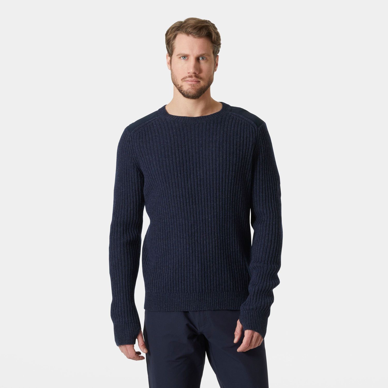 Stickad Tröja Arctic Rigging Sweater Herr Navy