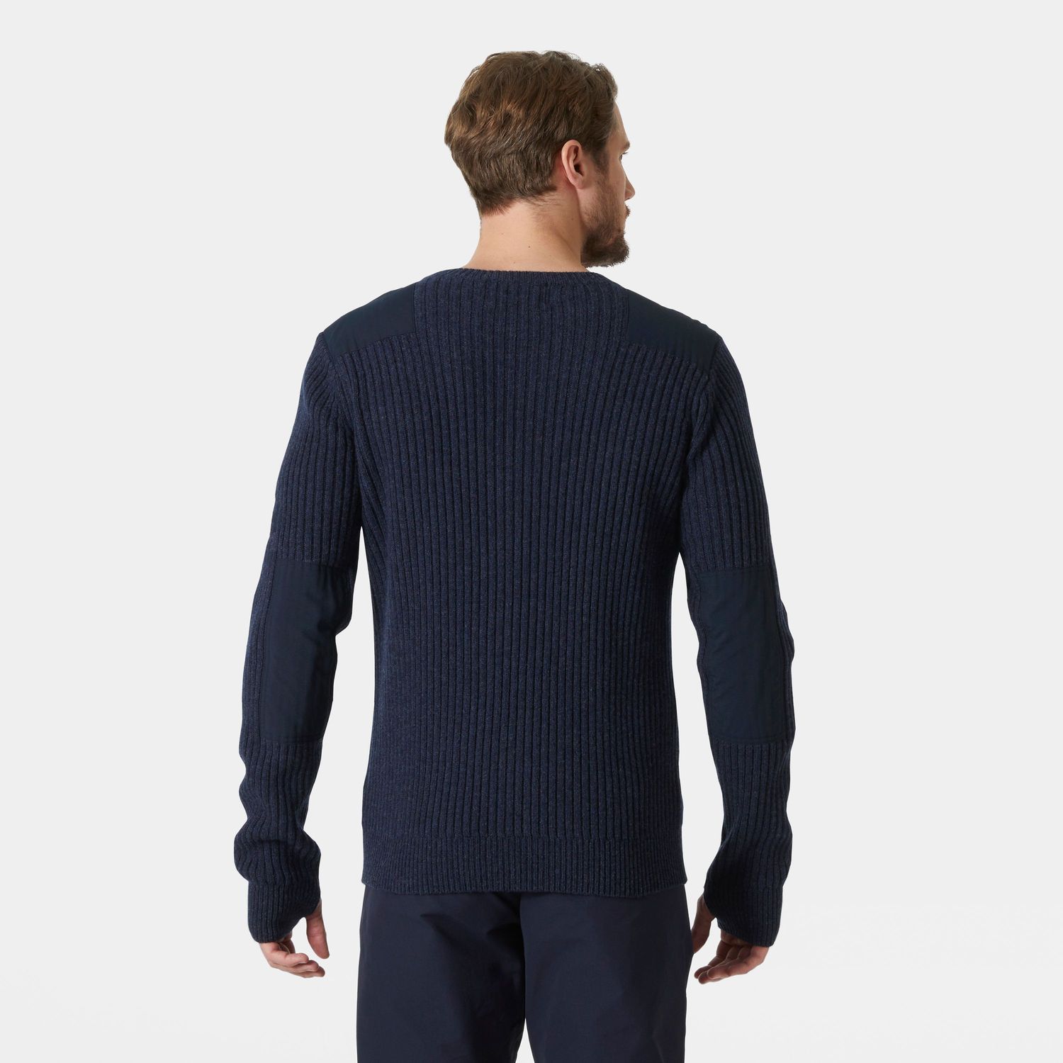 Stickad Tröja Arctic Rigging Sweater Herr Navy