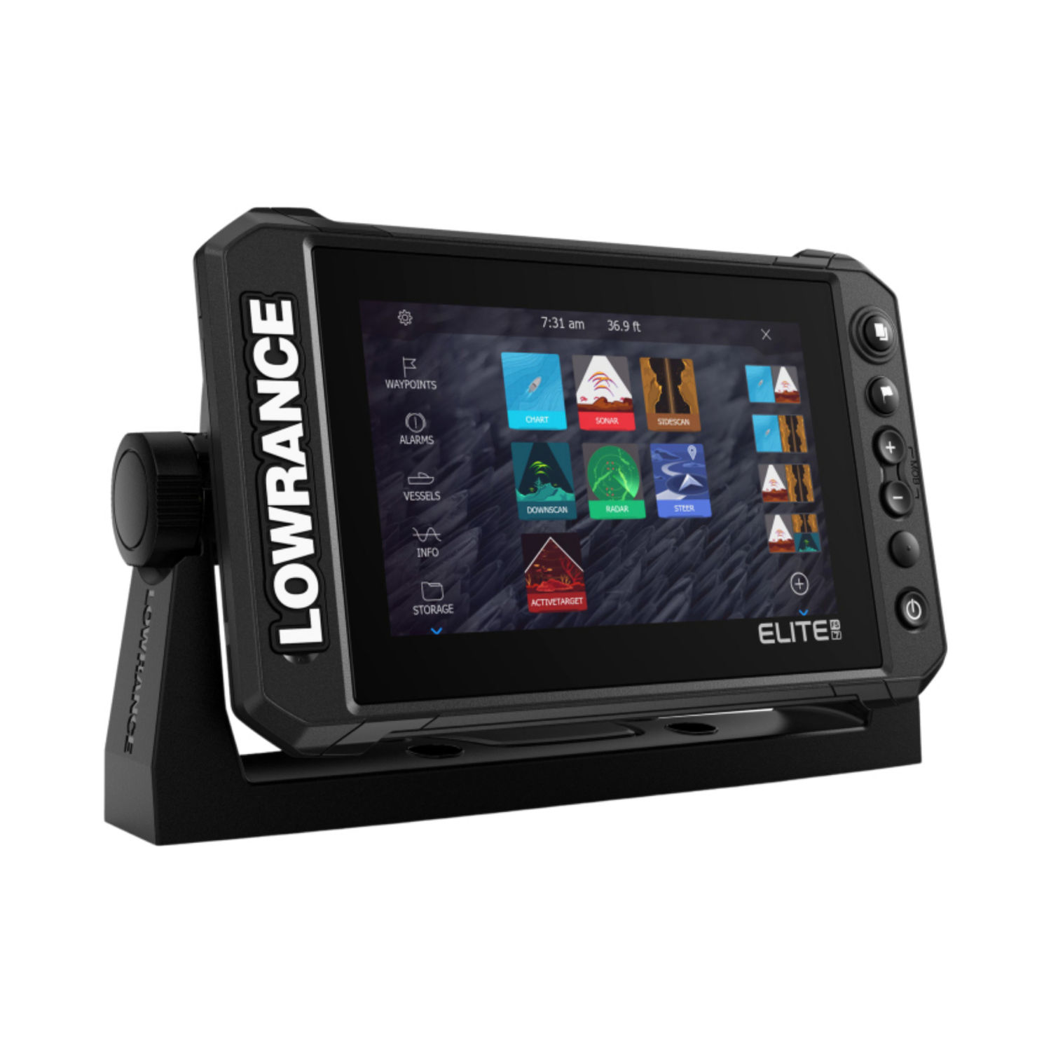 Lowrance Elite FS 7 Kartplotter med 3-i-1 Svinger