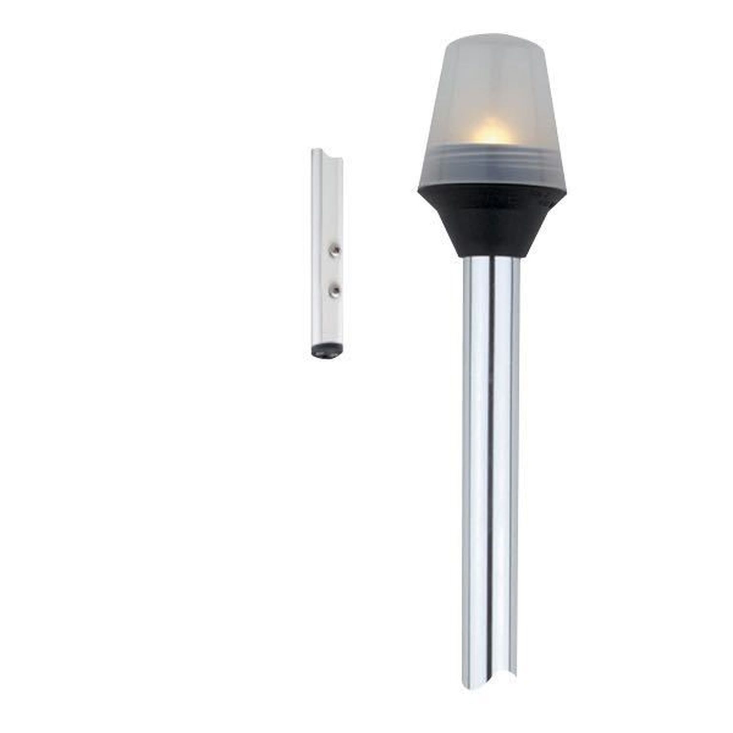 Attwood Lanternemast 360°, 2-pin, 60 cm, 12V, 9W, Svart