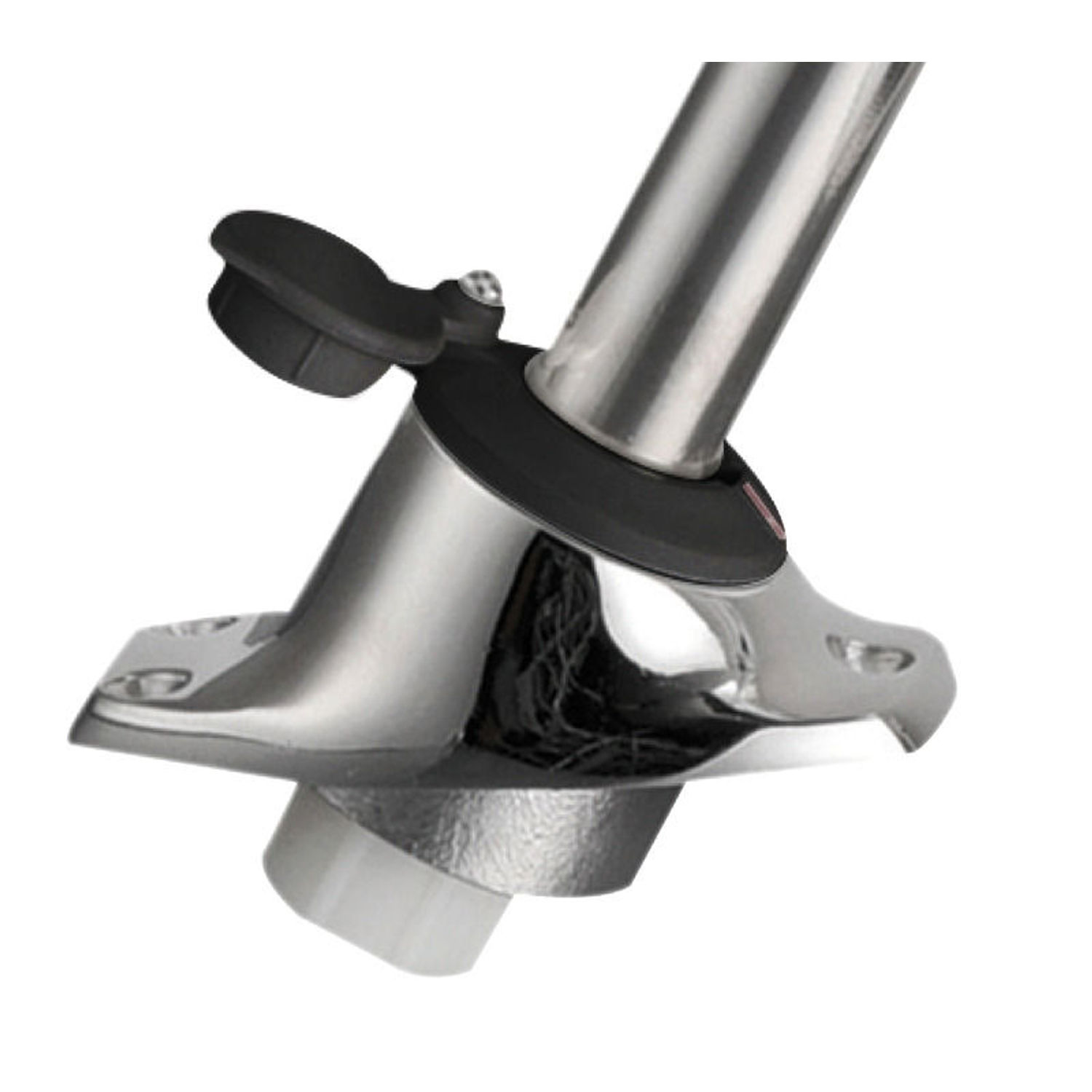 Uttrekkbar vinklet svart 360° led-stang