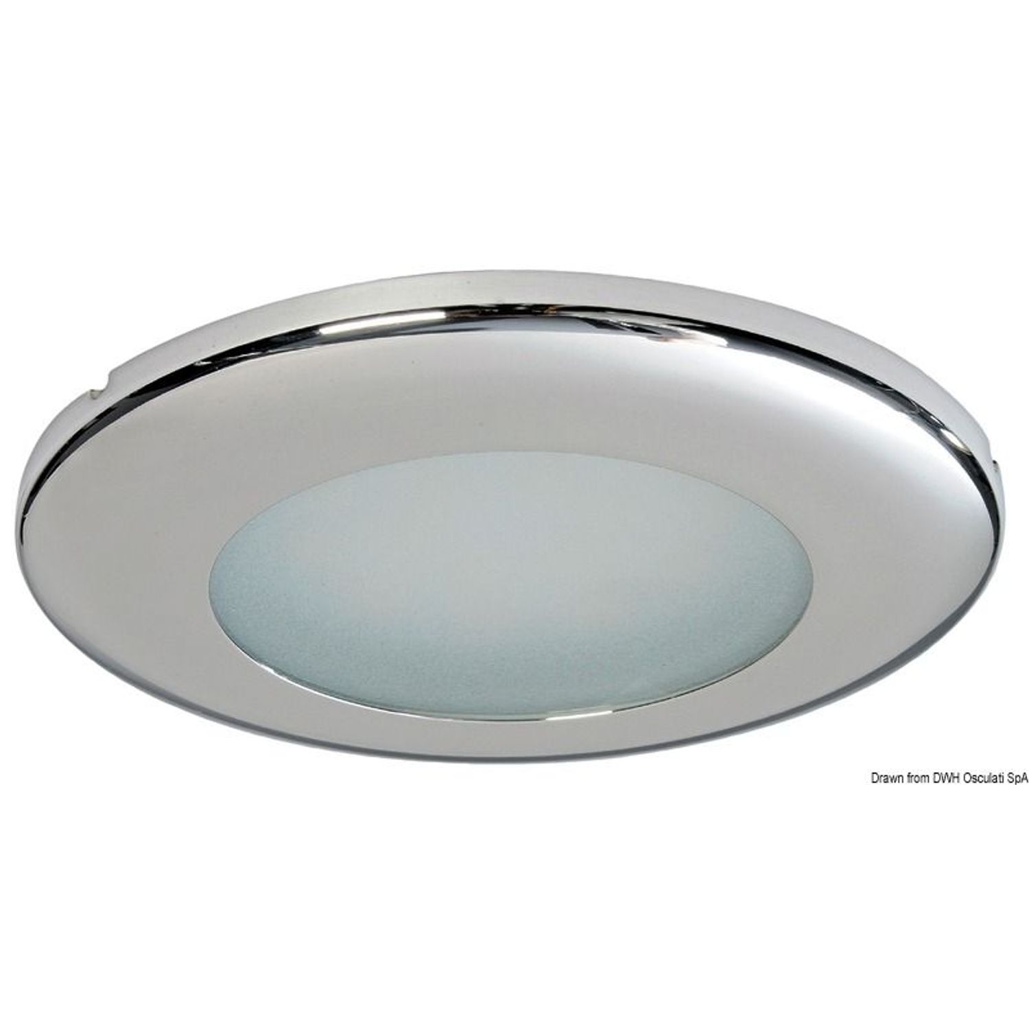 Capella LED-lyskaster, speilpolert, hvit