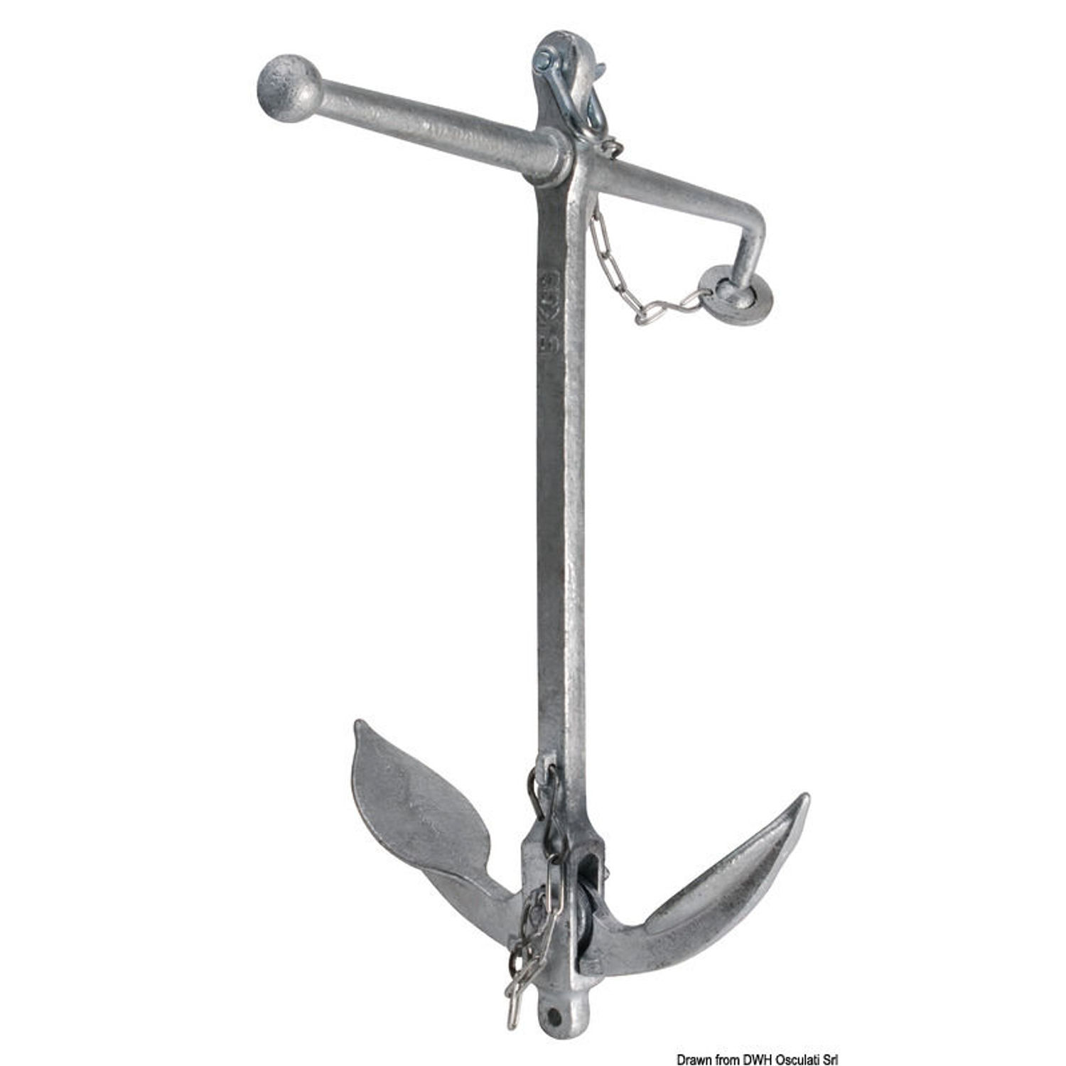 Amiraliteettiankkuri 15 kg