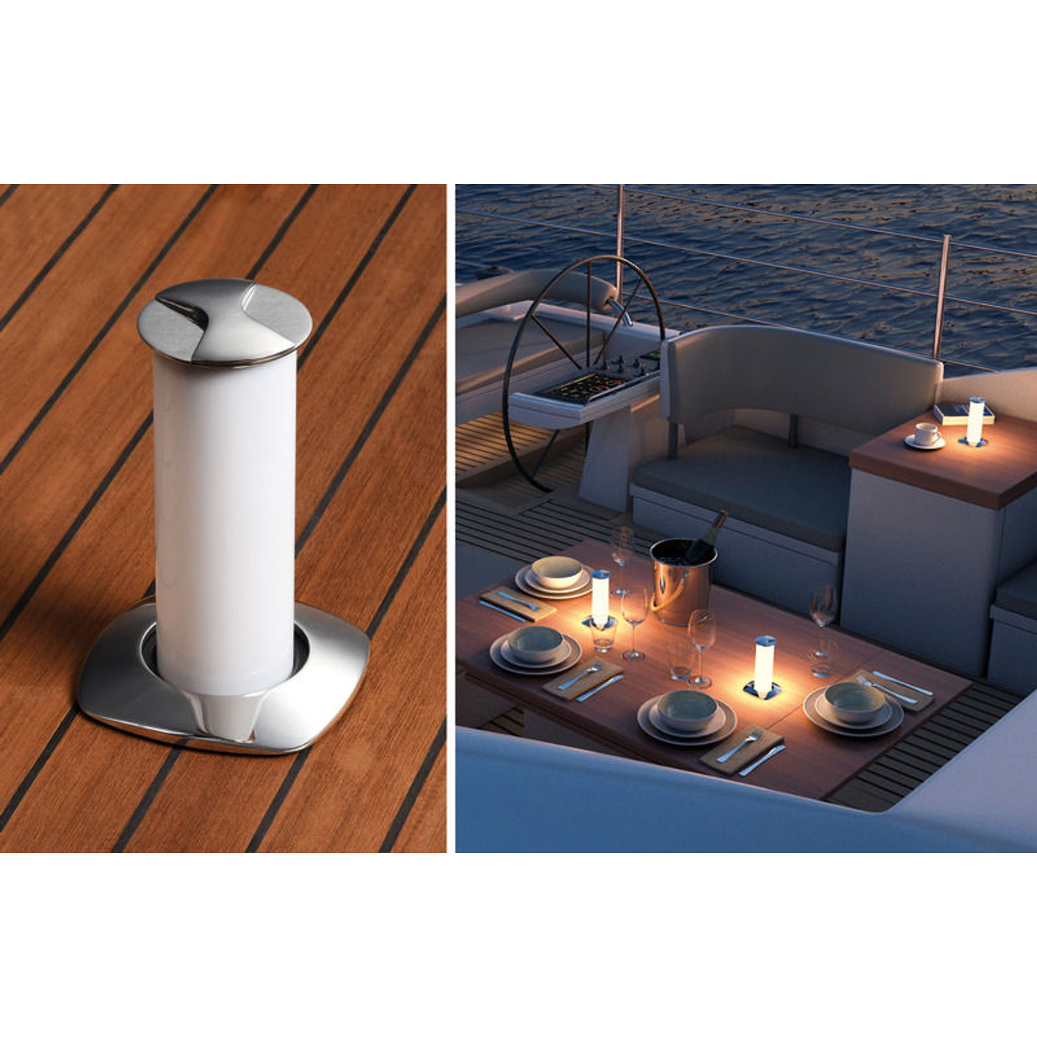 Aurora pop-up LED-bordslampa