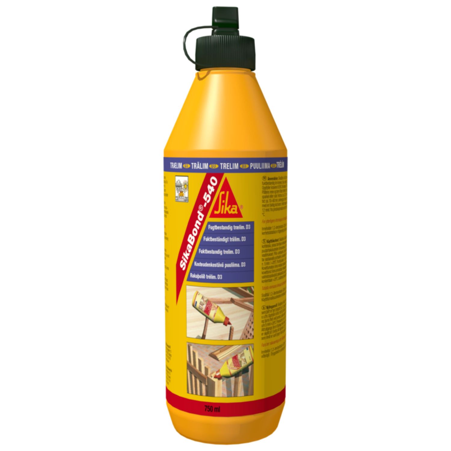 Sika SikaBond-540 Trälim 750 ml