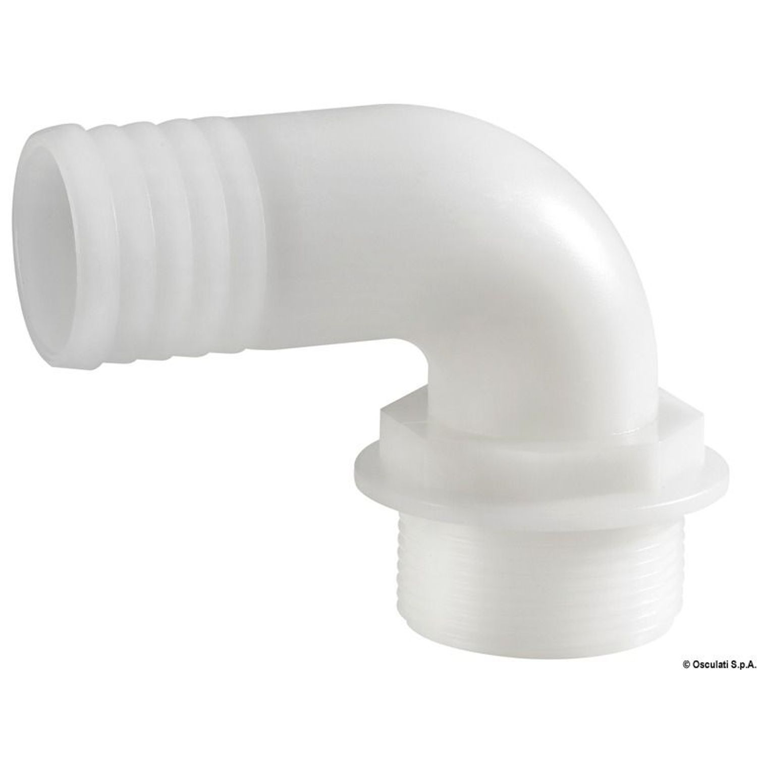 Slangeadapter 1"1/2 x 38 mm 90°