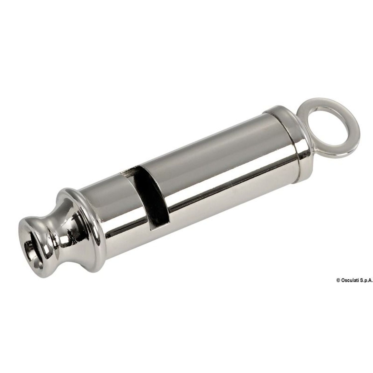 Förkromad mässingsvissla Fog-Bell