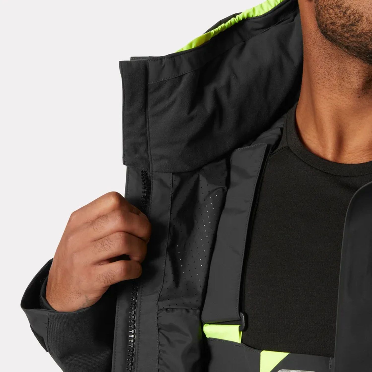 Helly Hansen Skagen Offshore Purjehdustakki Miehet Musta