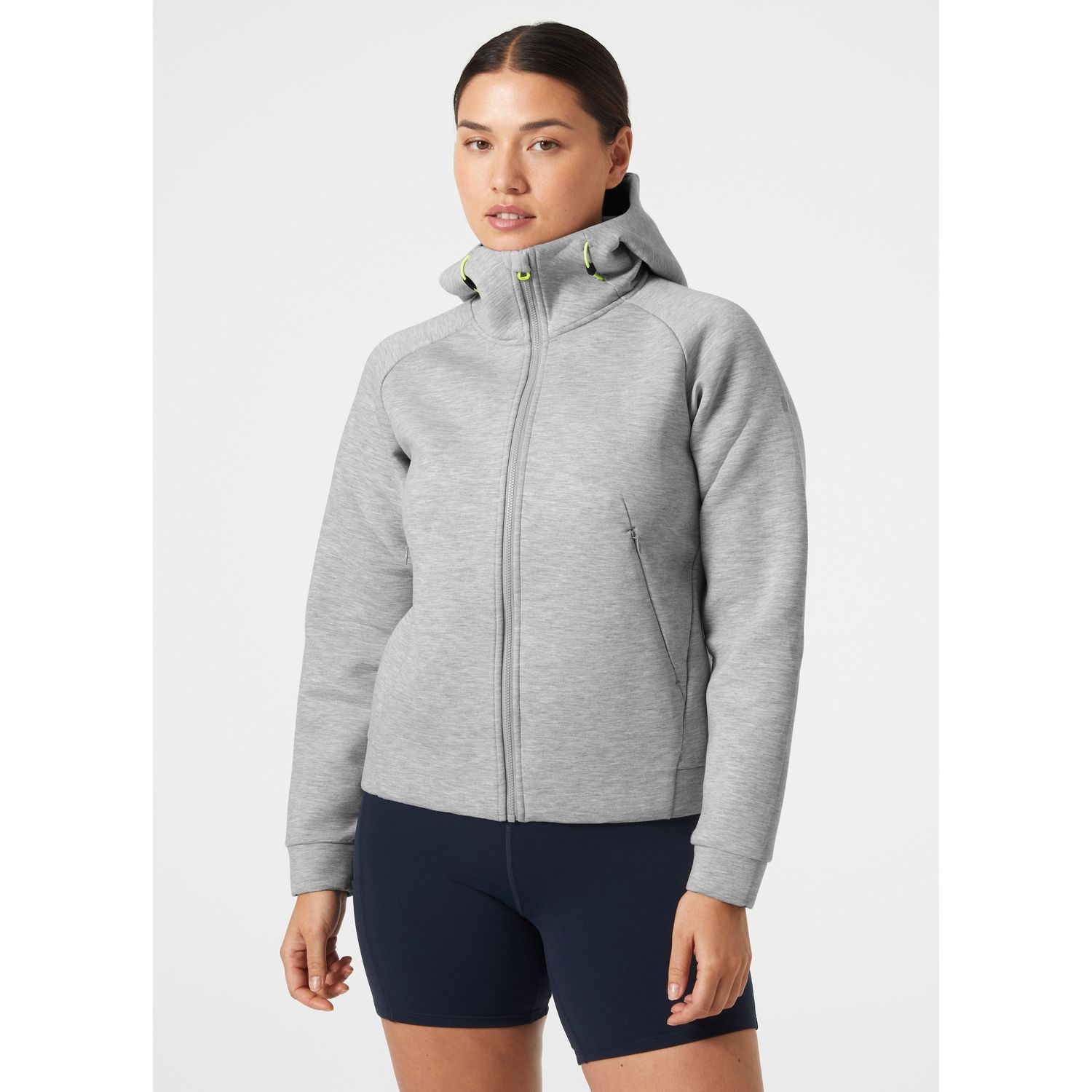 Helly Hansen HP Ocean FZ Jakke Dame, Grå