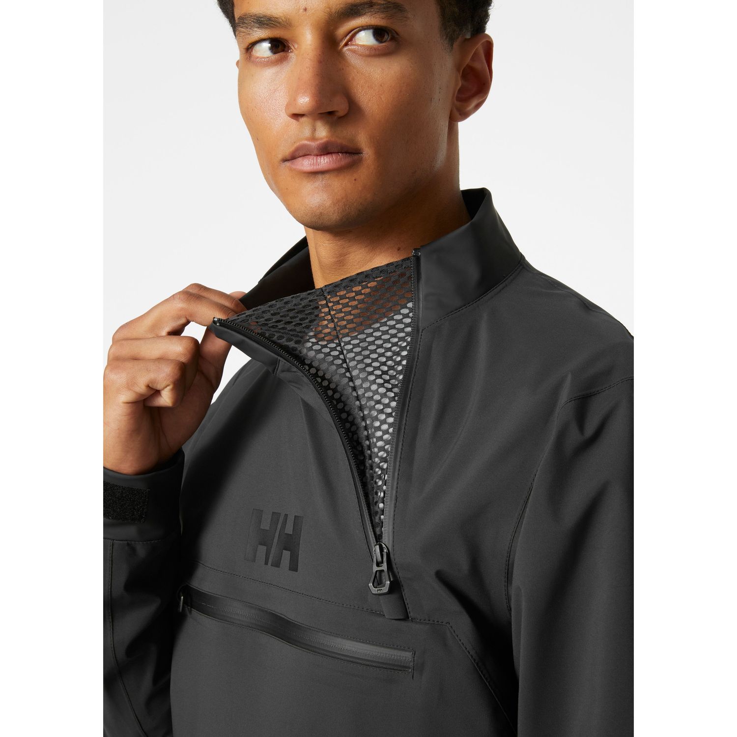 Helly Hansen Folio Shell Smock Purjehdustakki Miesten Musta