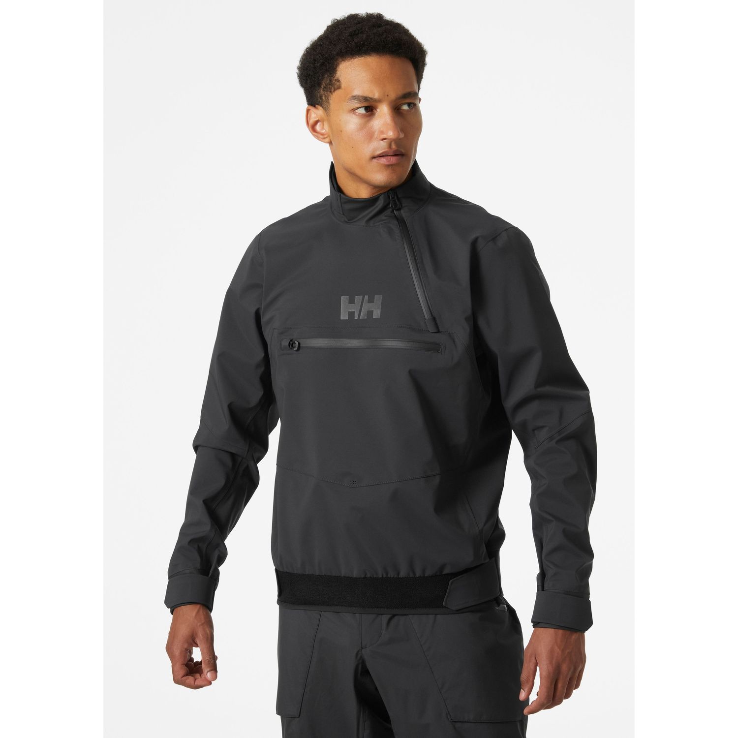 Helly Hansen Foil Shell Smock Seglartopp Herr Svart