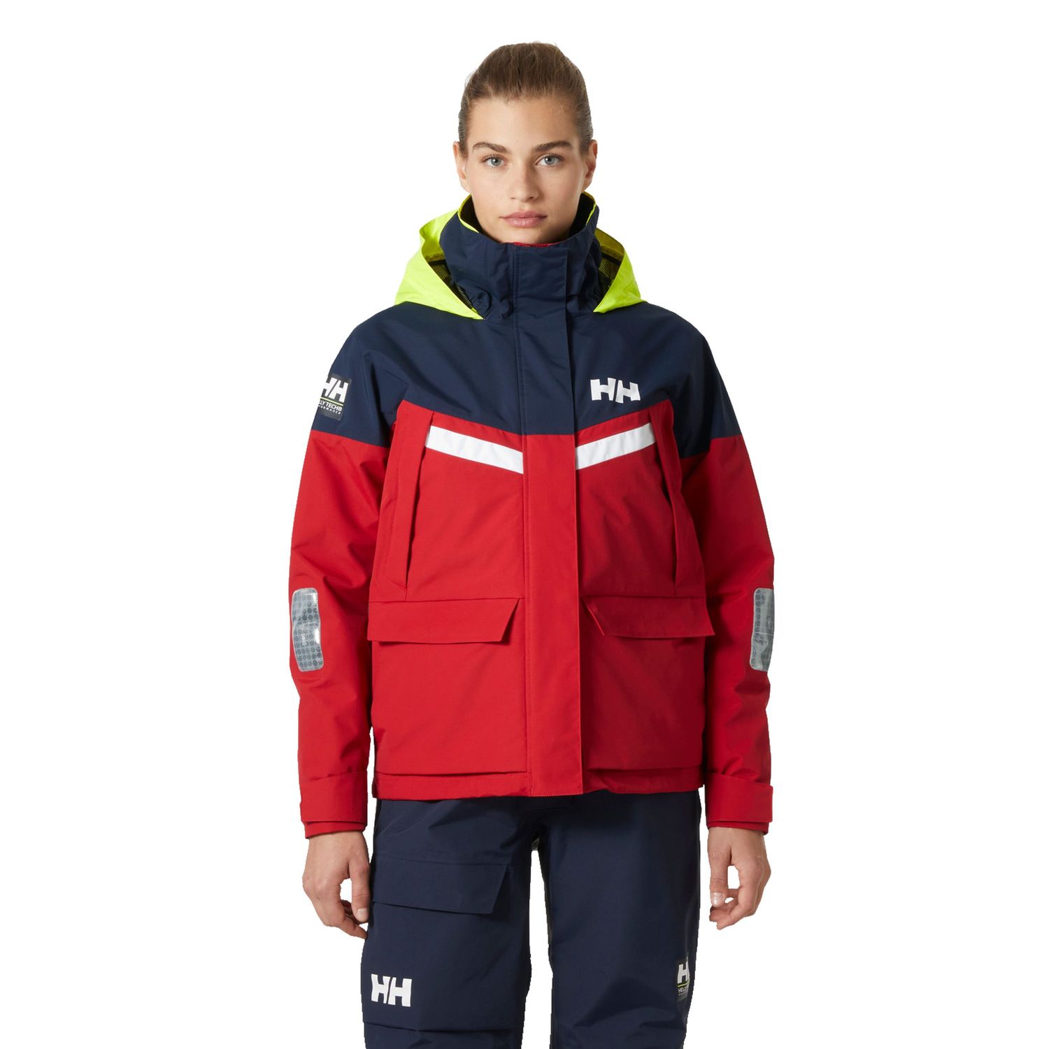 Sejlerjakke Pier 4.0 Dame rød