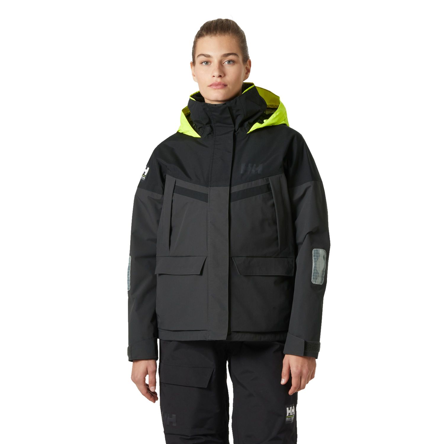 Seglarjacka Pier 4.0 Dam svart