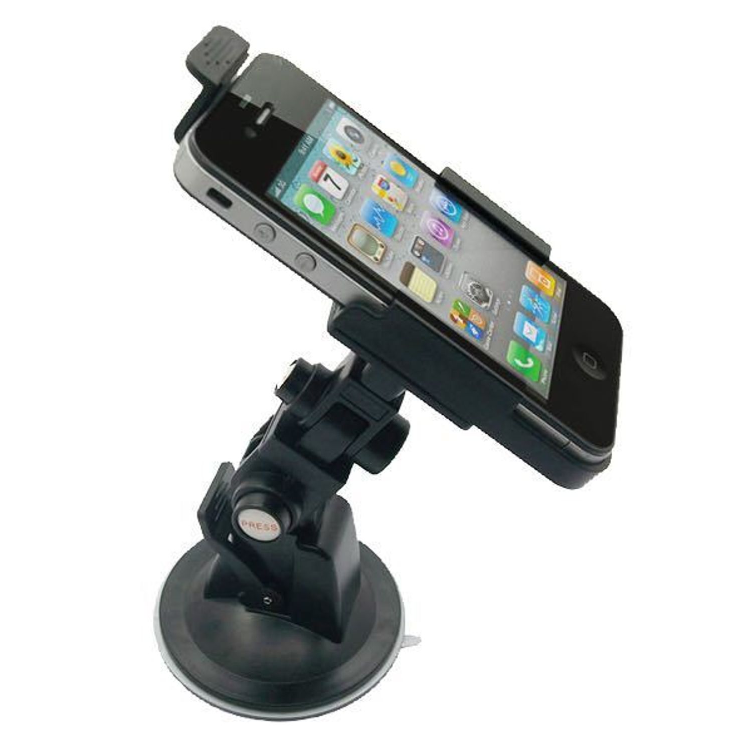 Holder for iPhone 5 med sugekopp