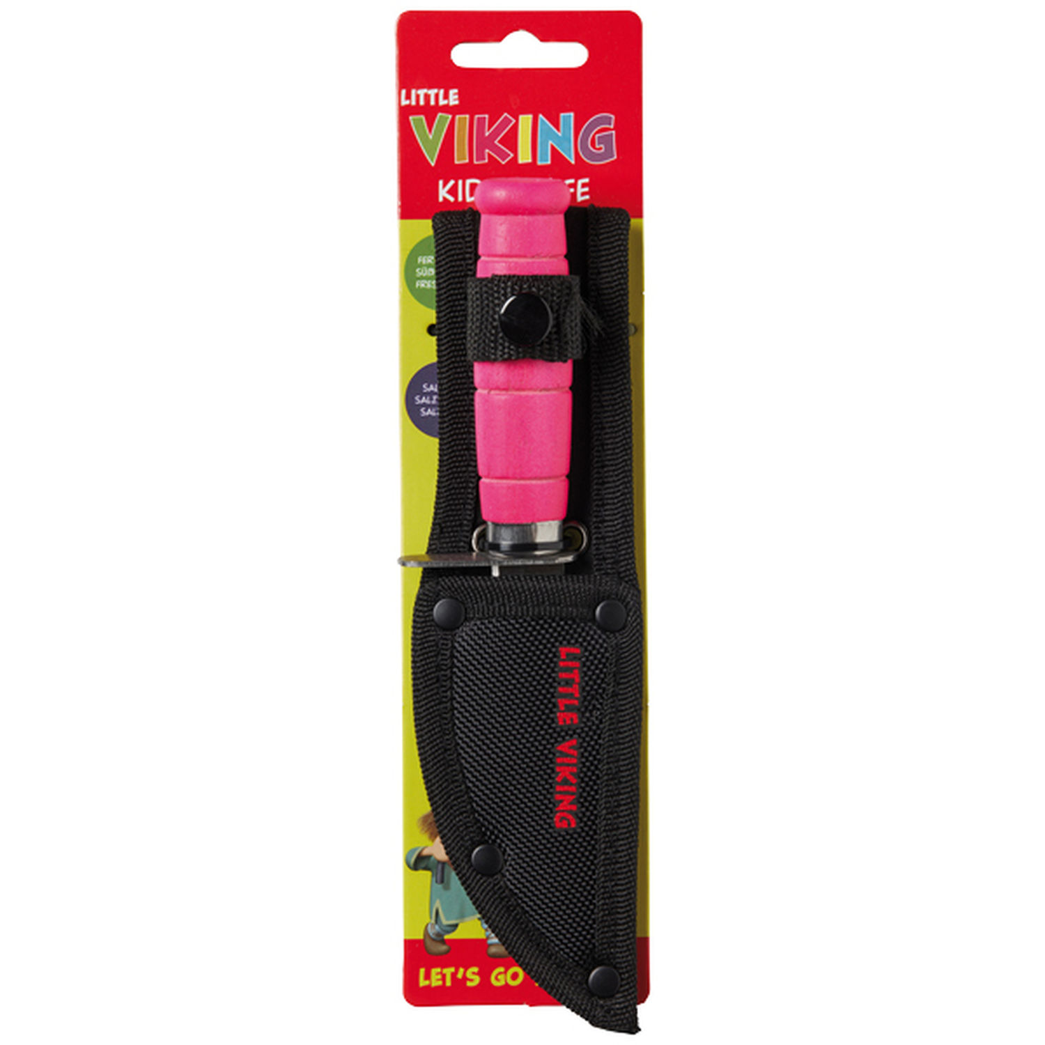 Kinetic Viking kniv lille, pink