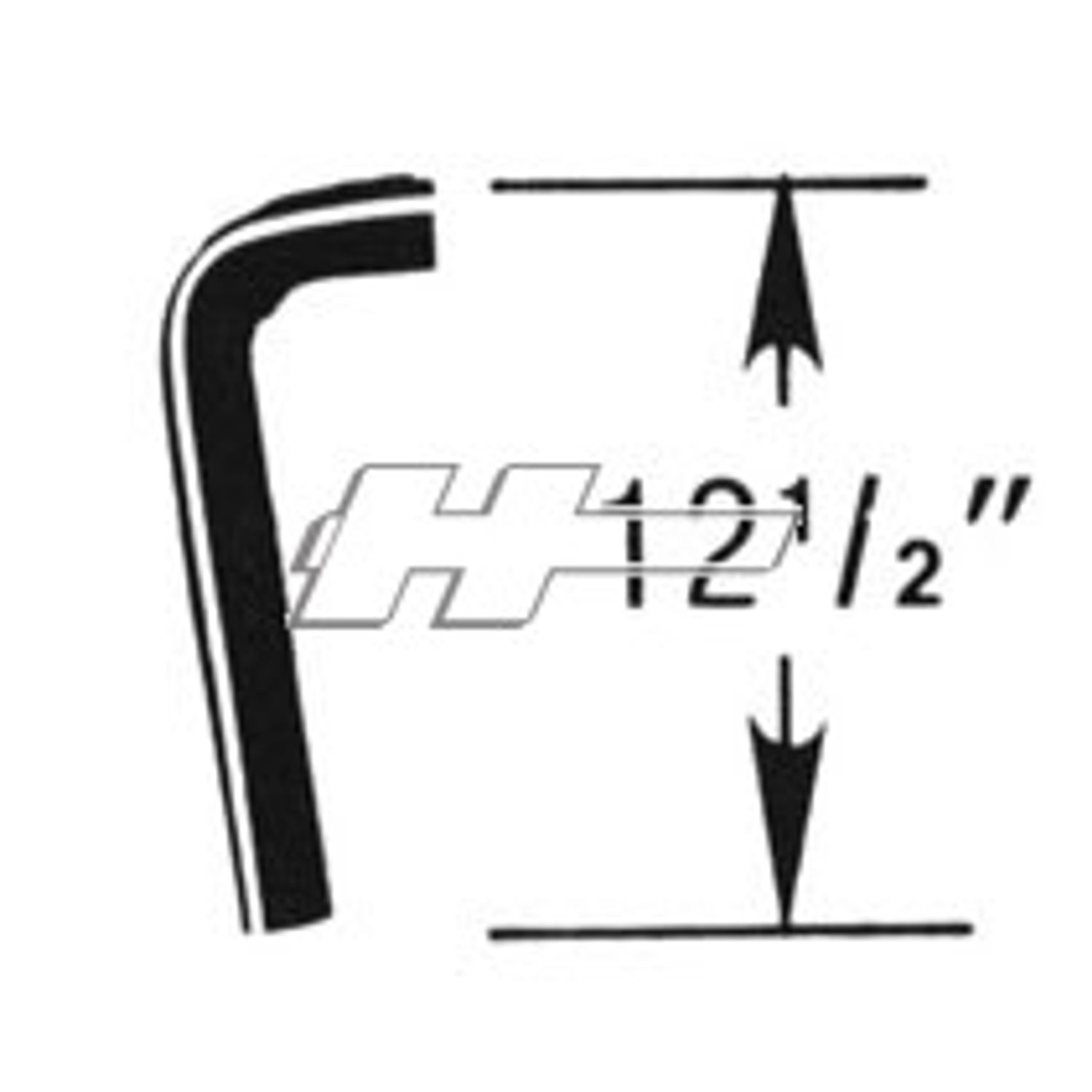 Radiatorslange SIE1871218