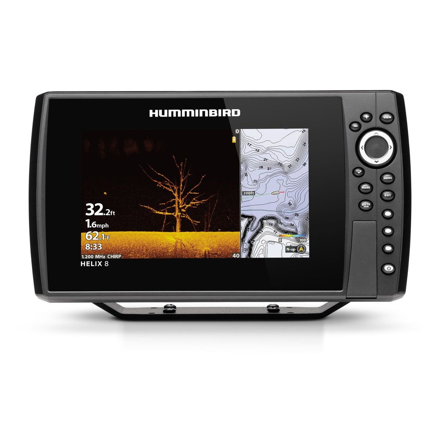 Humminbird Helix 8 CHIRP MDI GPS G3N kaiku/plotteri