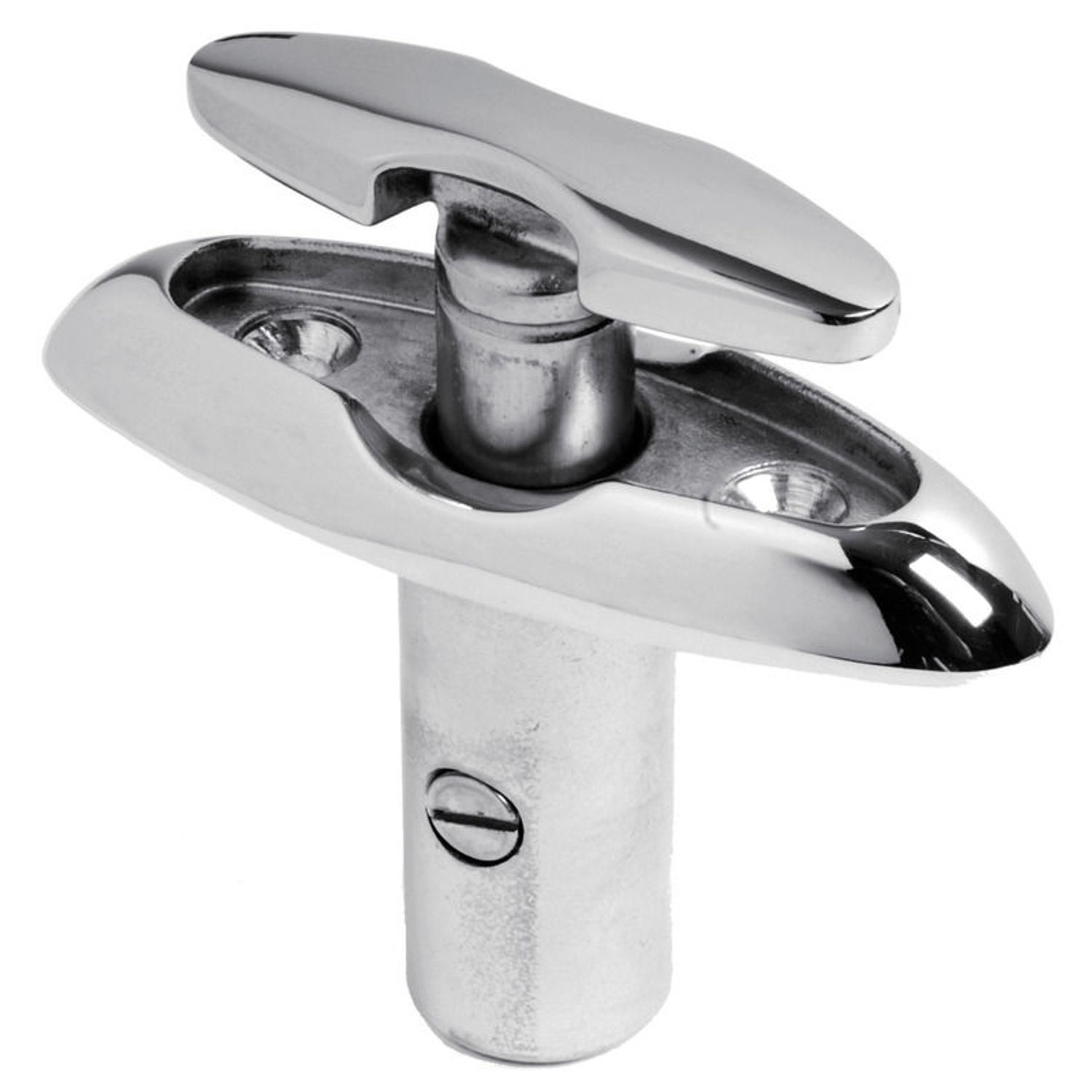 Uppfällbar miniknap spegelpolerad AISI316 89x31mm