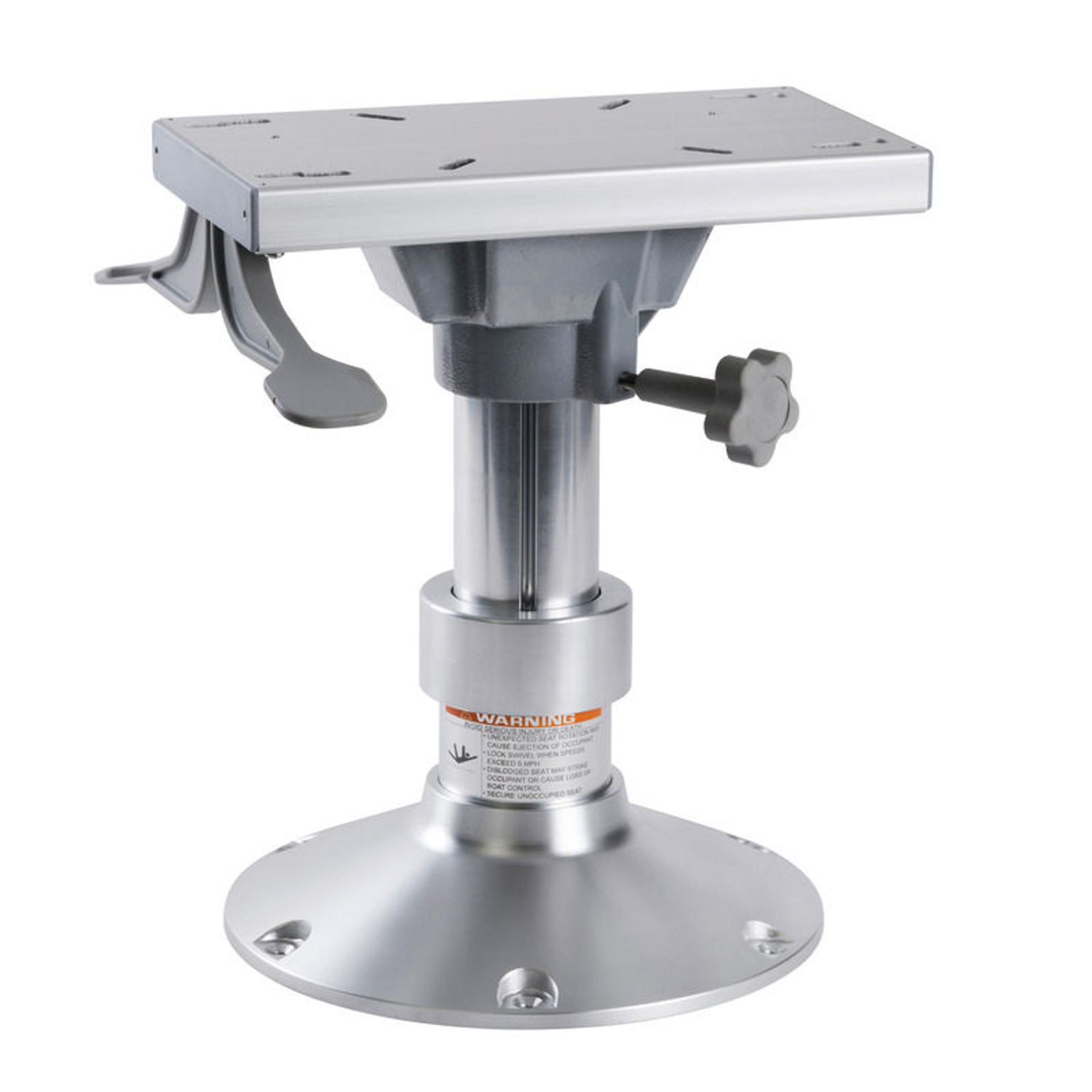 Stolepedestal med sædefæste, teleskopisk 350/470 mm