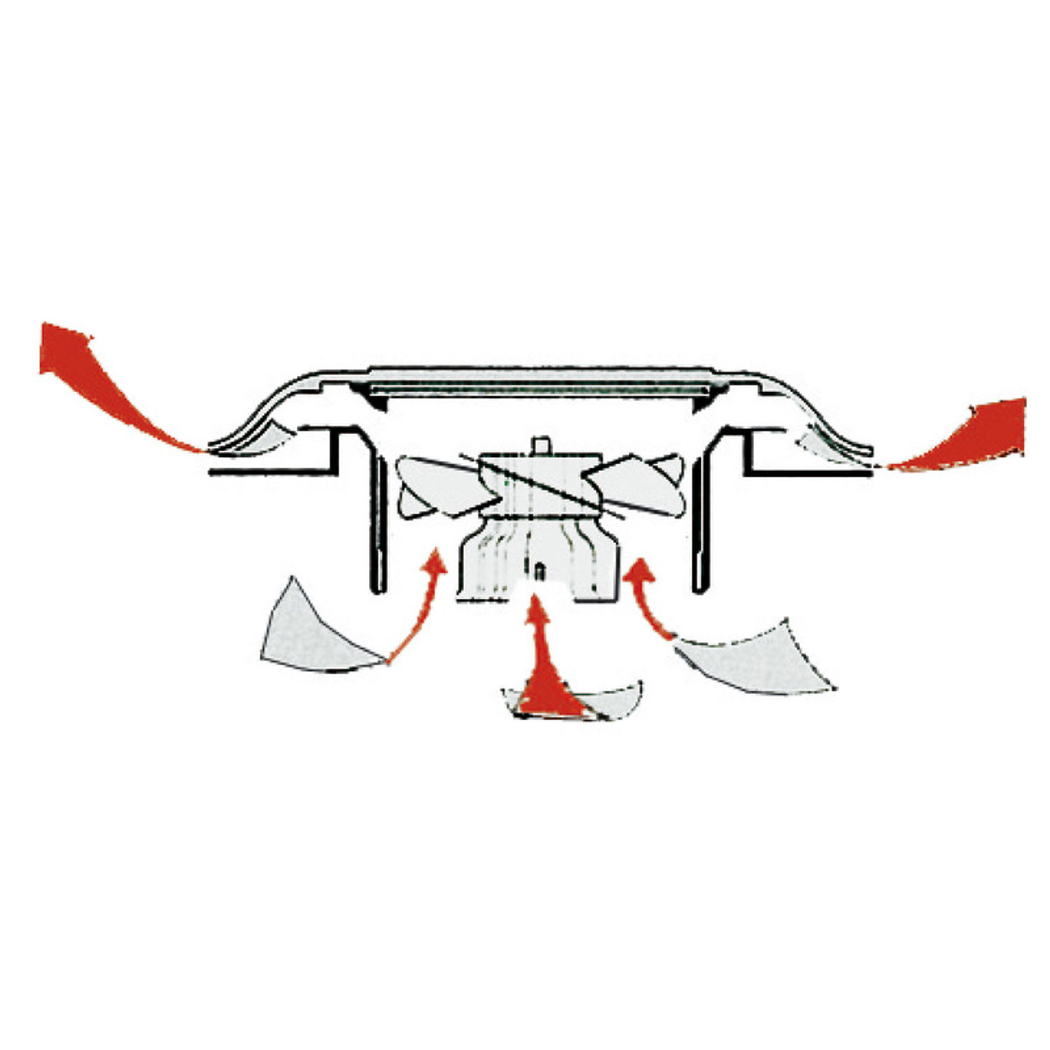 Solventil for automatisk ventilasjon